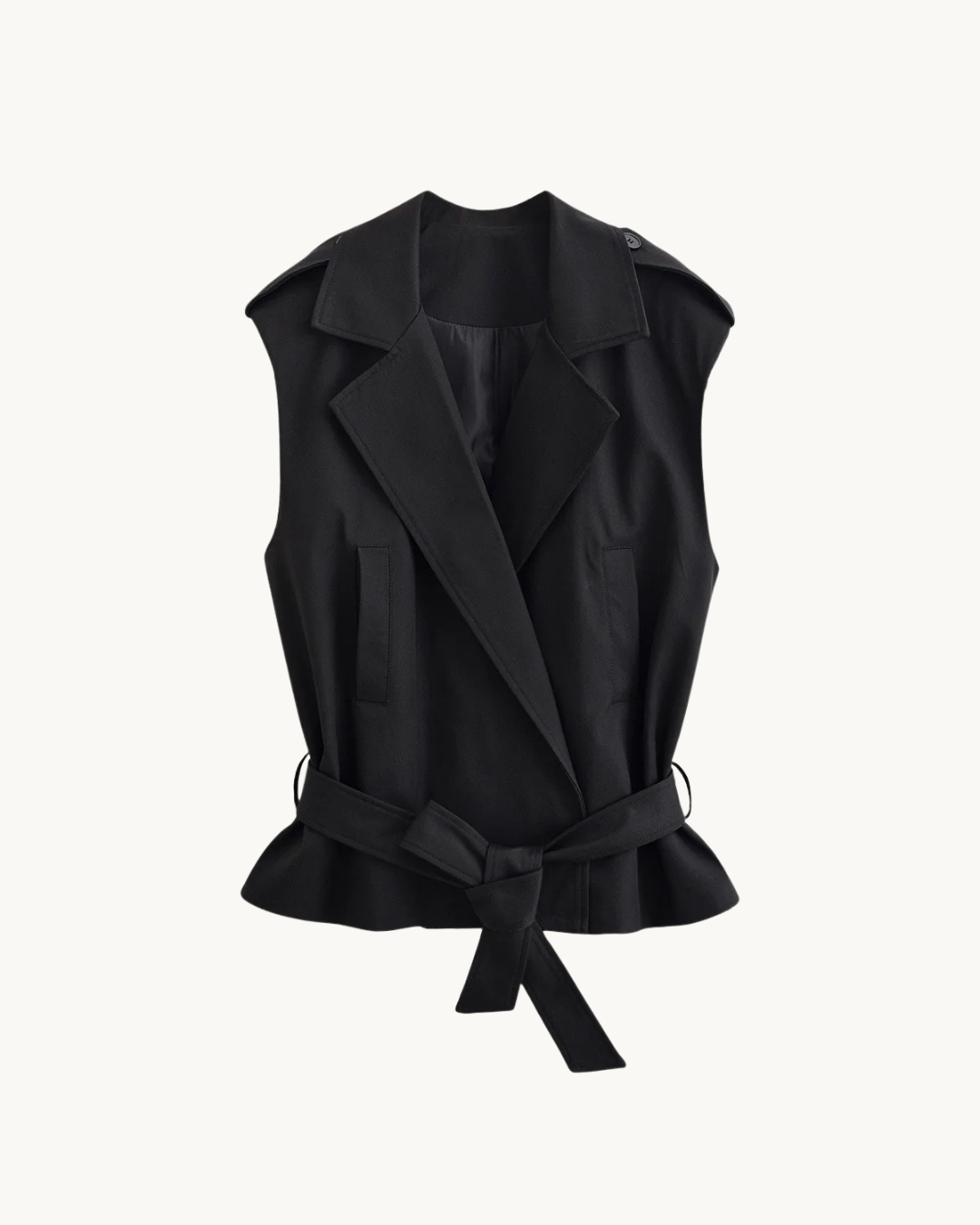 CHIQUE GILET MET RIEM