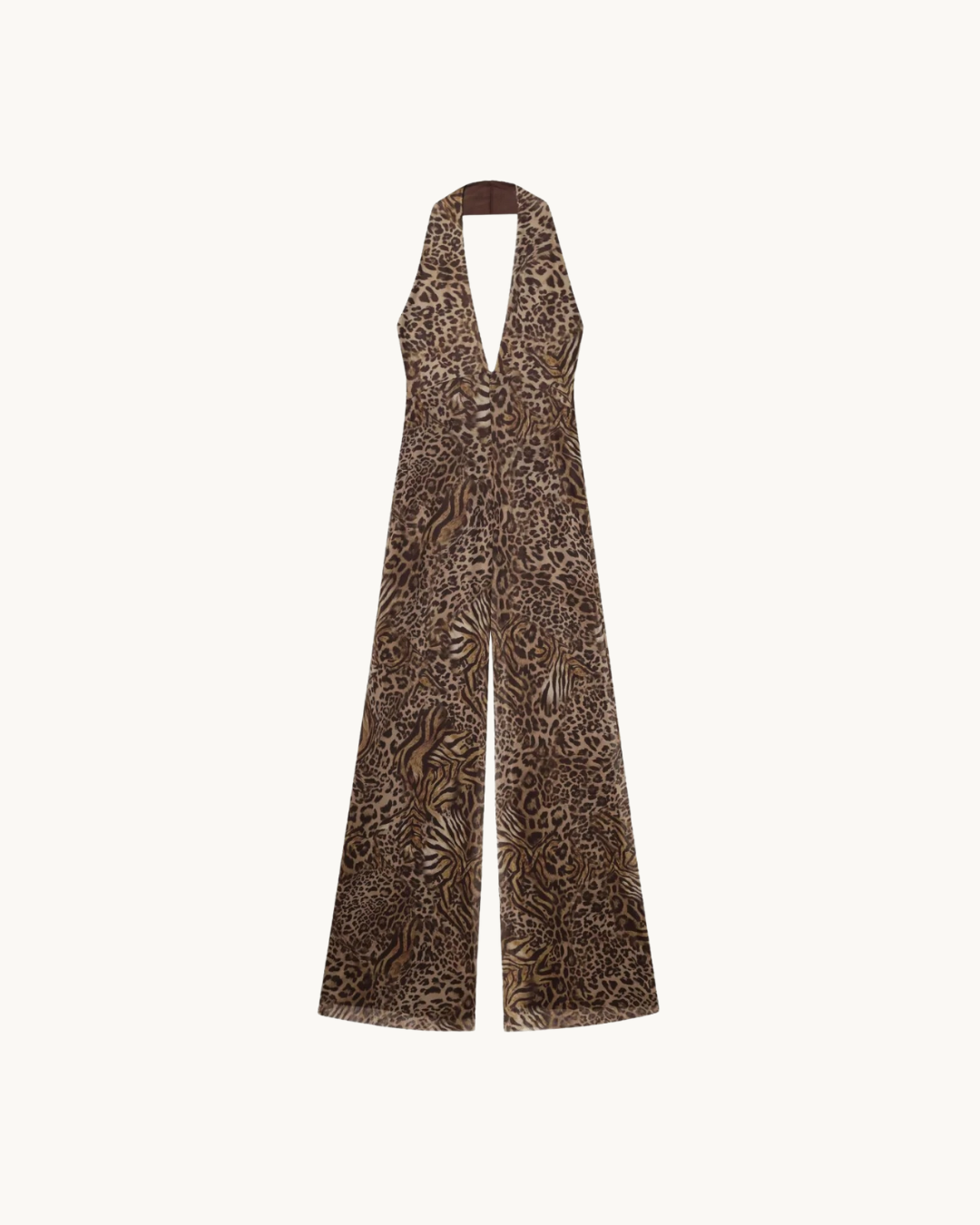LUXE HALTERNECK JUMPSUIT - LUIPAARD