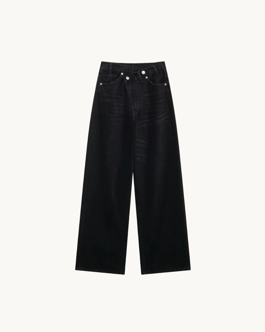 CASUAL WIDE LEG JEANS