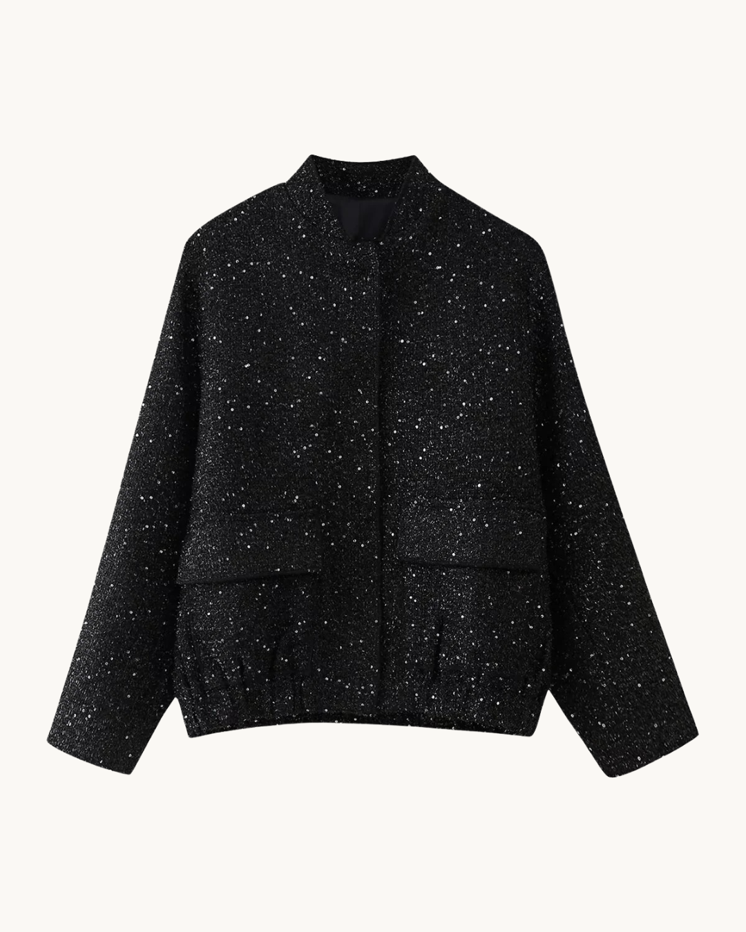 CHIQUE GLITTER BOMBER