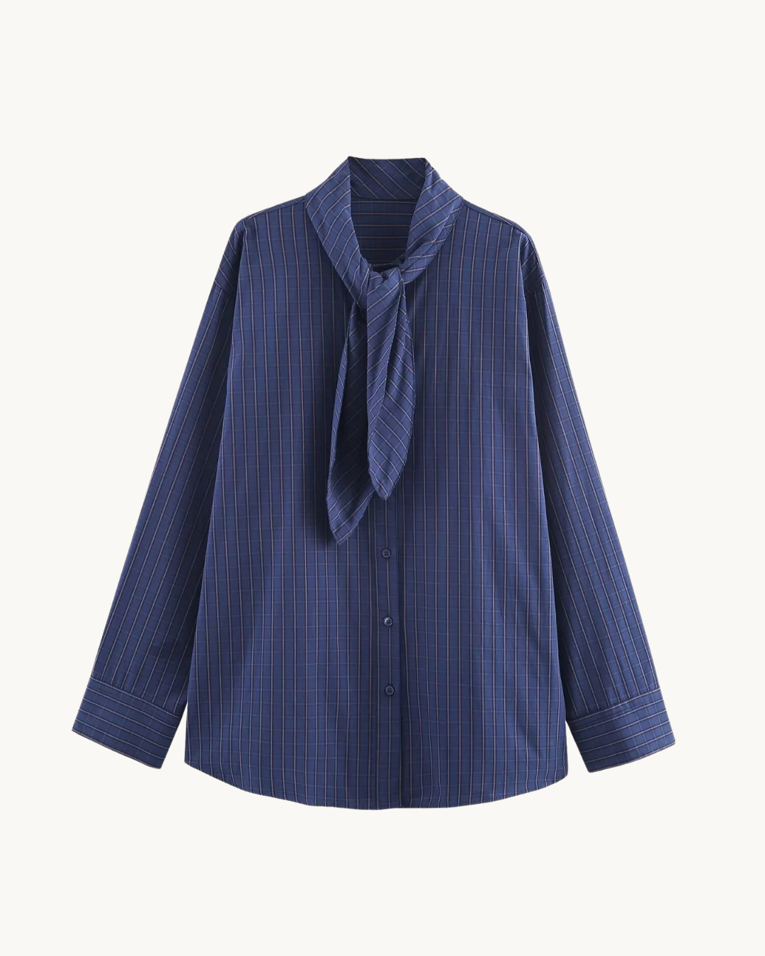 OVERSIZED STRIK BLOUSE