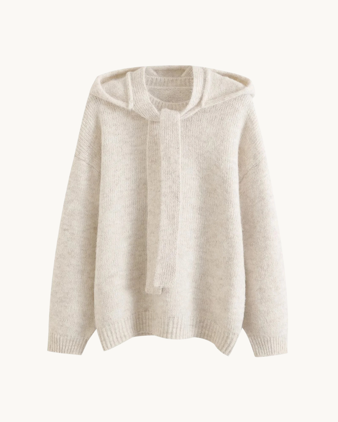 ELEGANTE SWEATER MET CAPUCHON