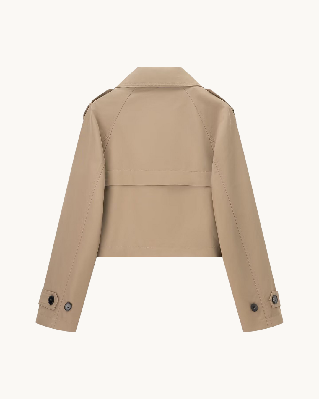 ELEGANTE KORTE TRENCH