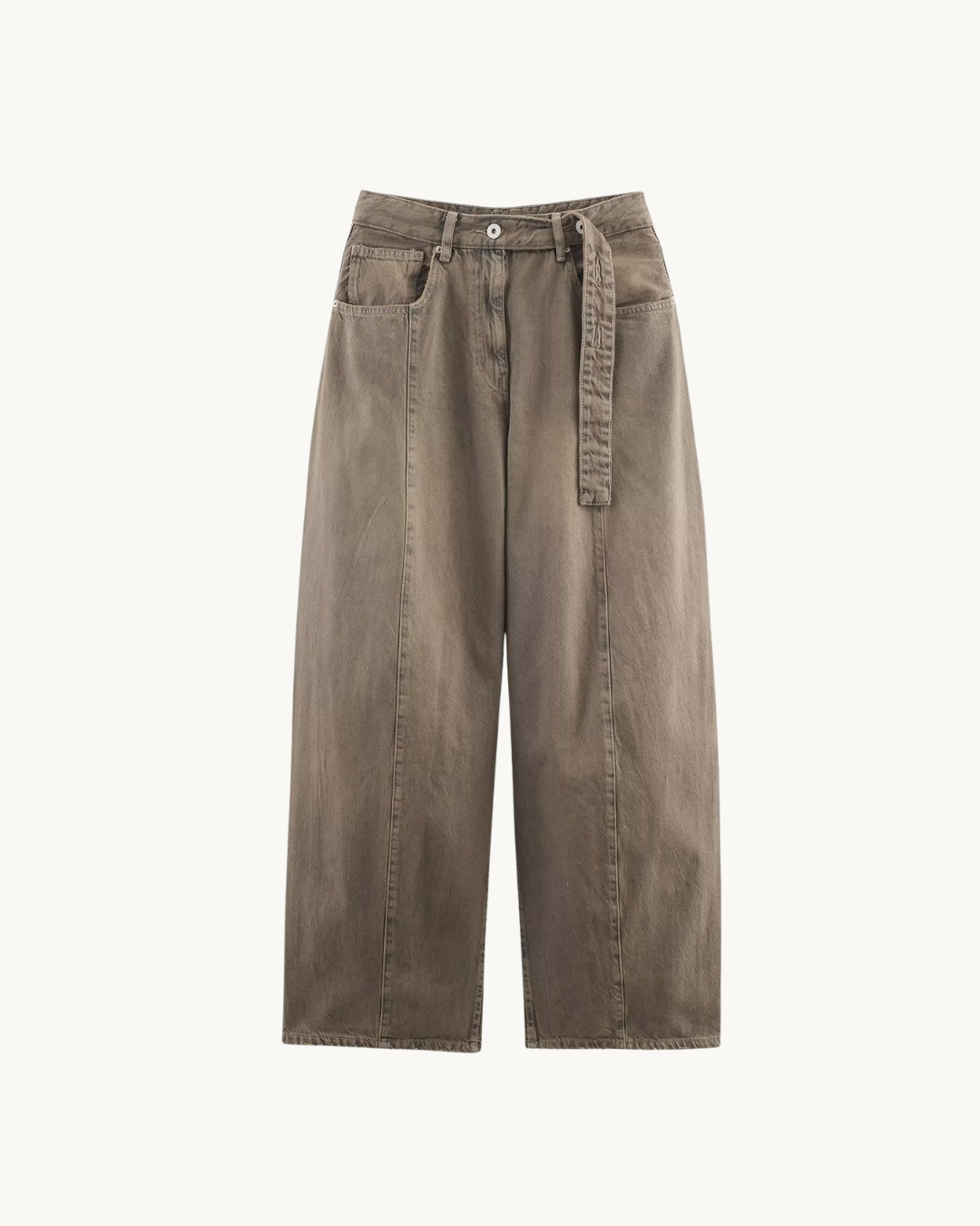 CASUAL BROEK MET RIEM