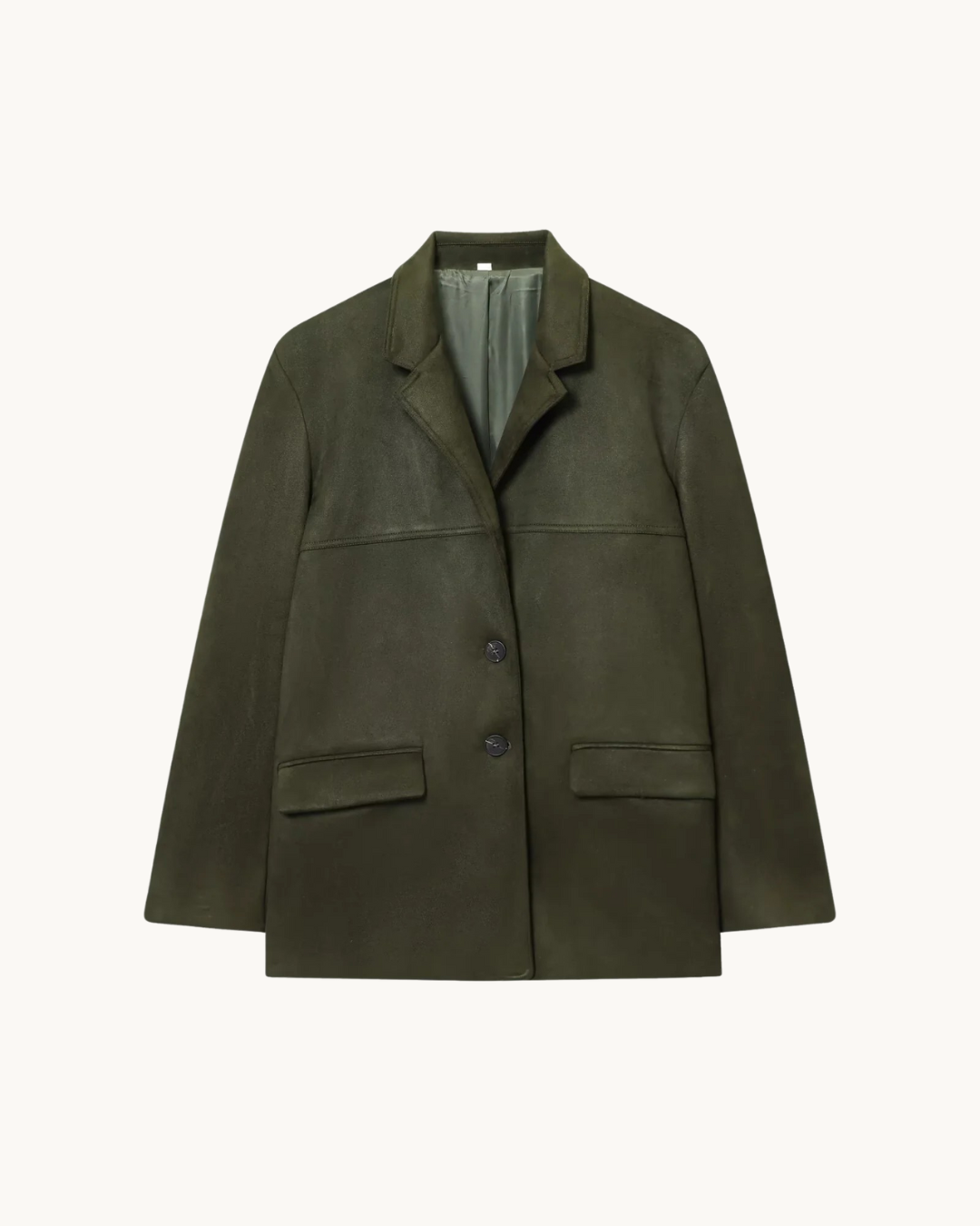 ELEGANTE SUEDE BLAZER SET