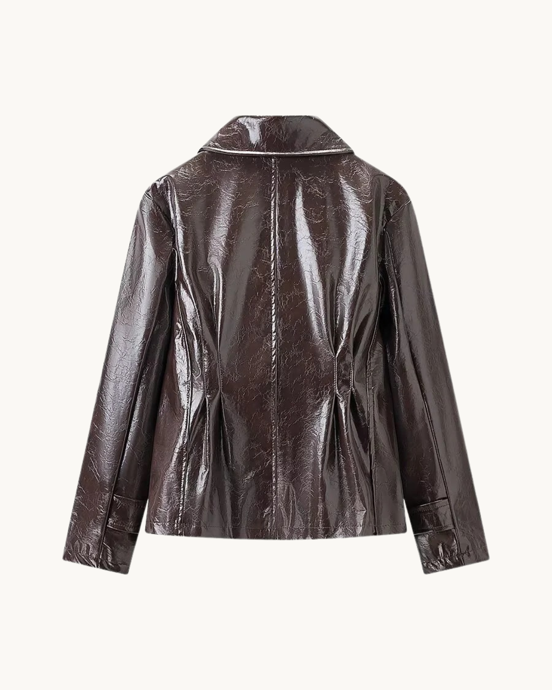 EDGY LEREN SET MET ROK