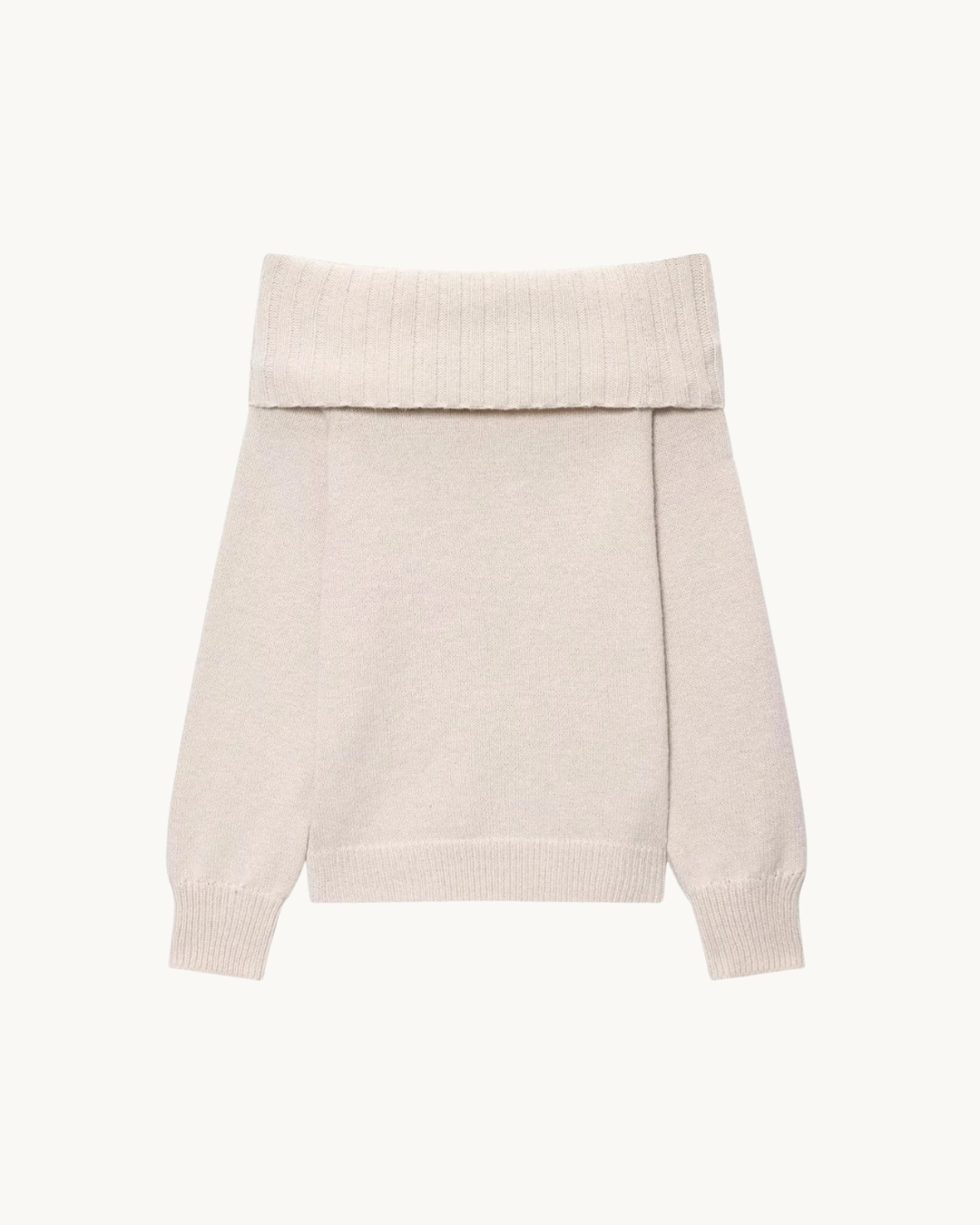 ELEGANTE OFF SHOULDER SWEATER