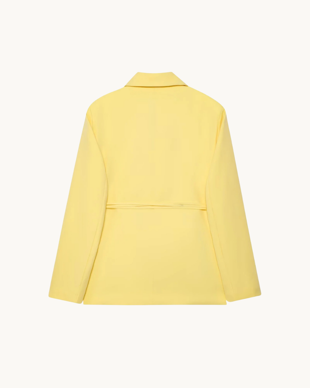 CHIQUE LANGE BLAZER MET STRIK