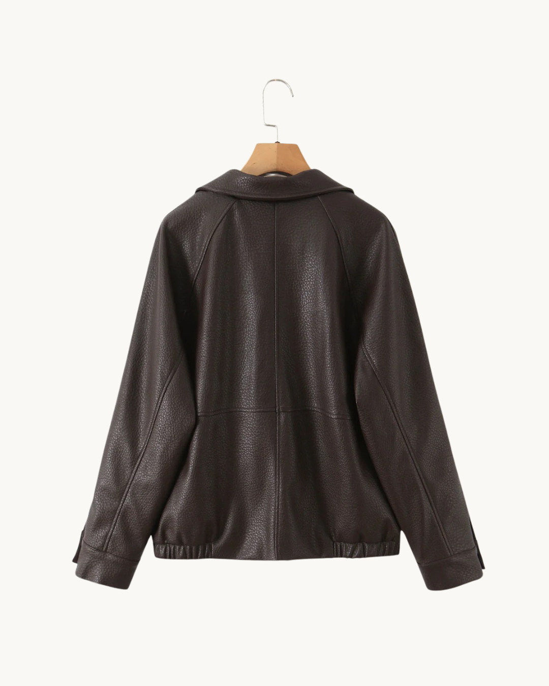 CHIQUE LEREN BLAZER JAS