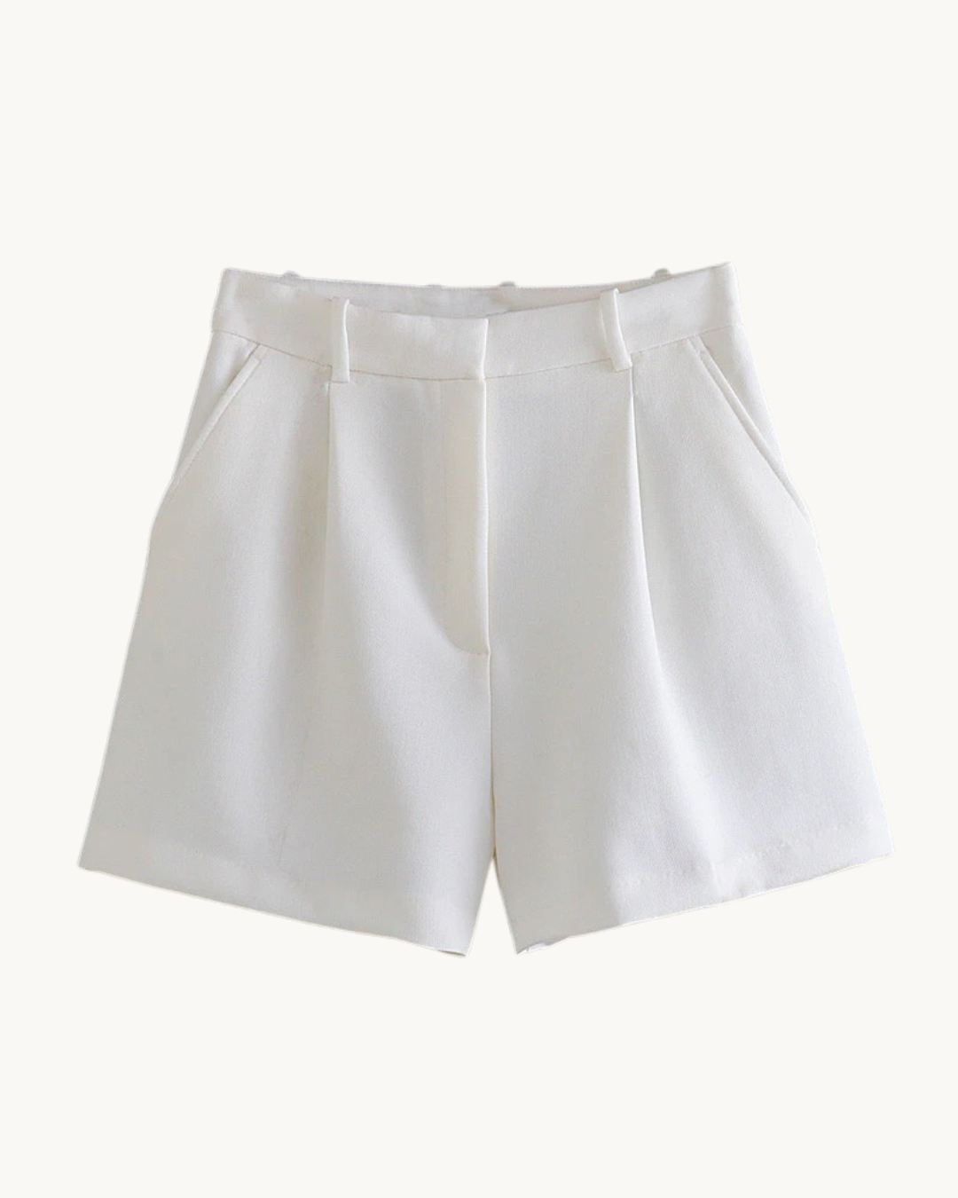 ELEGANTE SHORT MET PLOOIEN