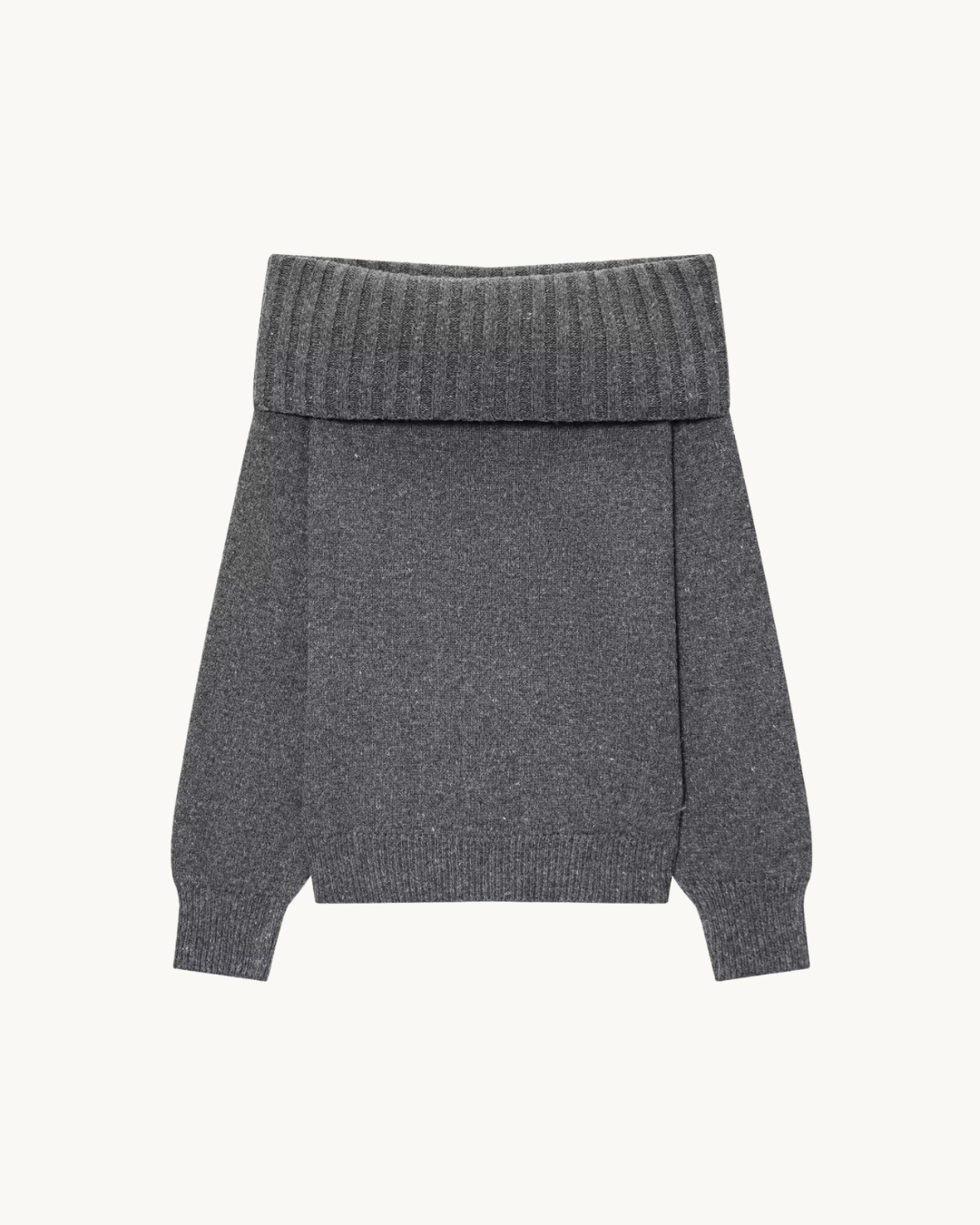 ELEGANTE OFF SHOULDER SWEATER