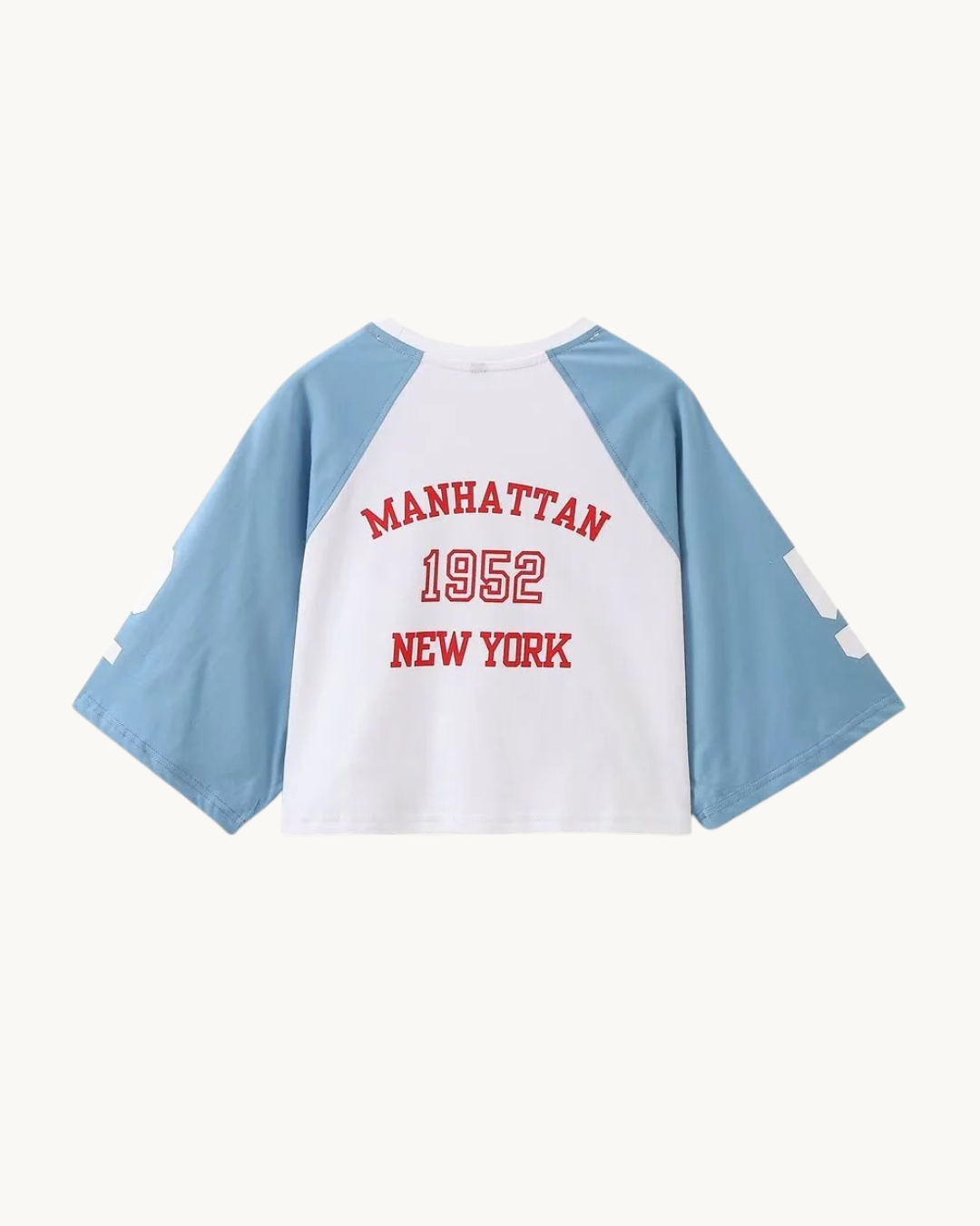 SPORTIEVE RAGLAN CROP SET