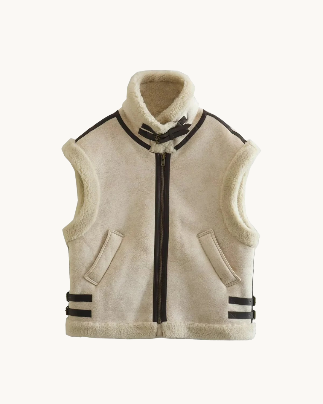 RETRO SUEDE BODYWARMER
