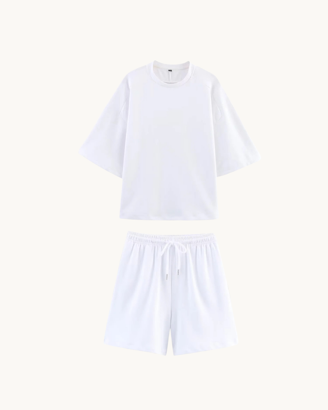 CASUAL OVERSIZED SHORT SET