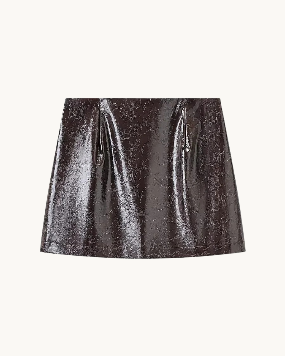 EDGY LEREN SET MET ROK