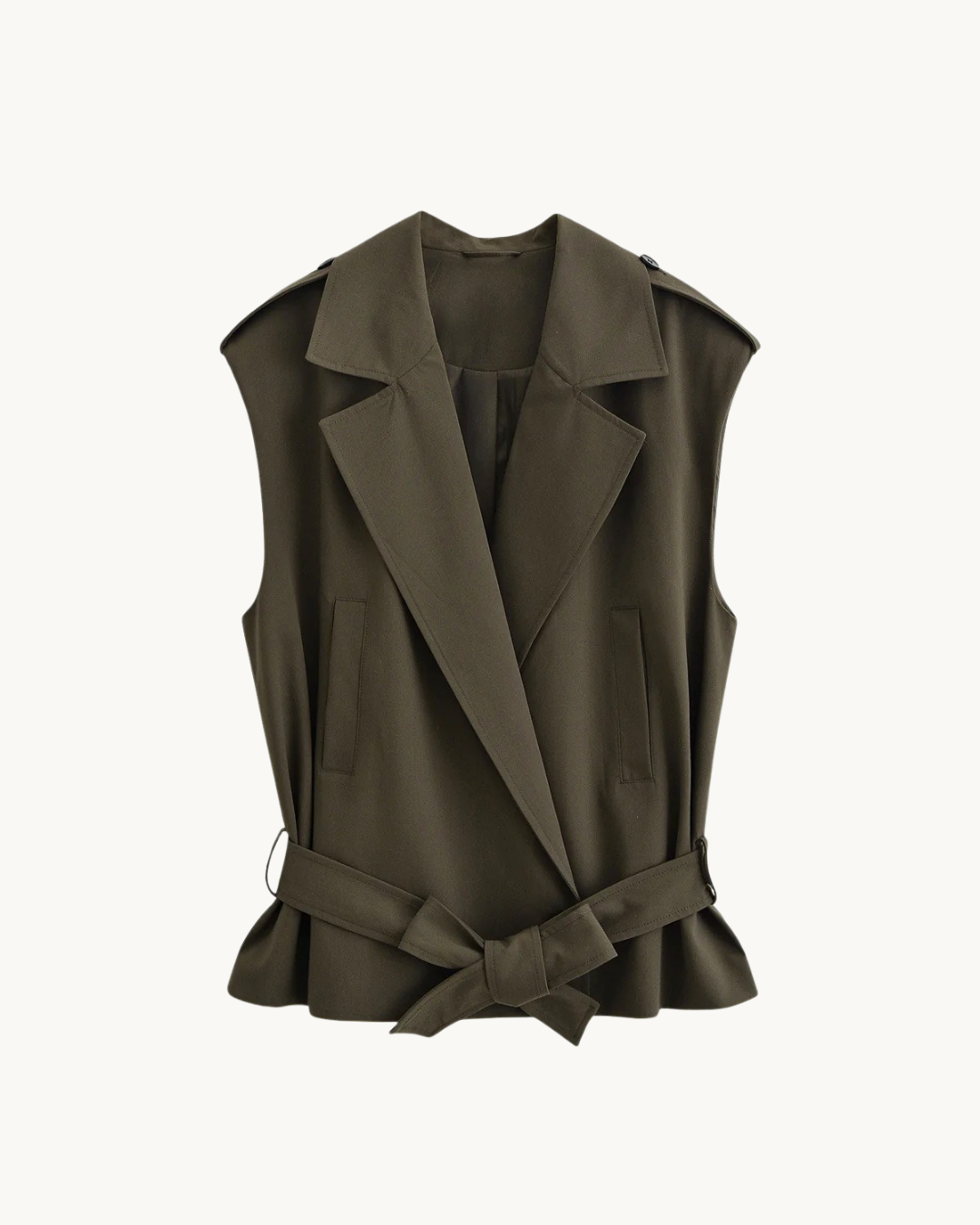 CHIQUE GILET MET RIEM