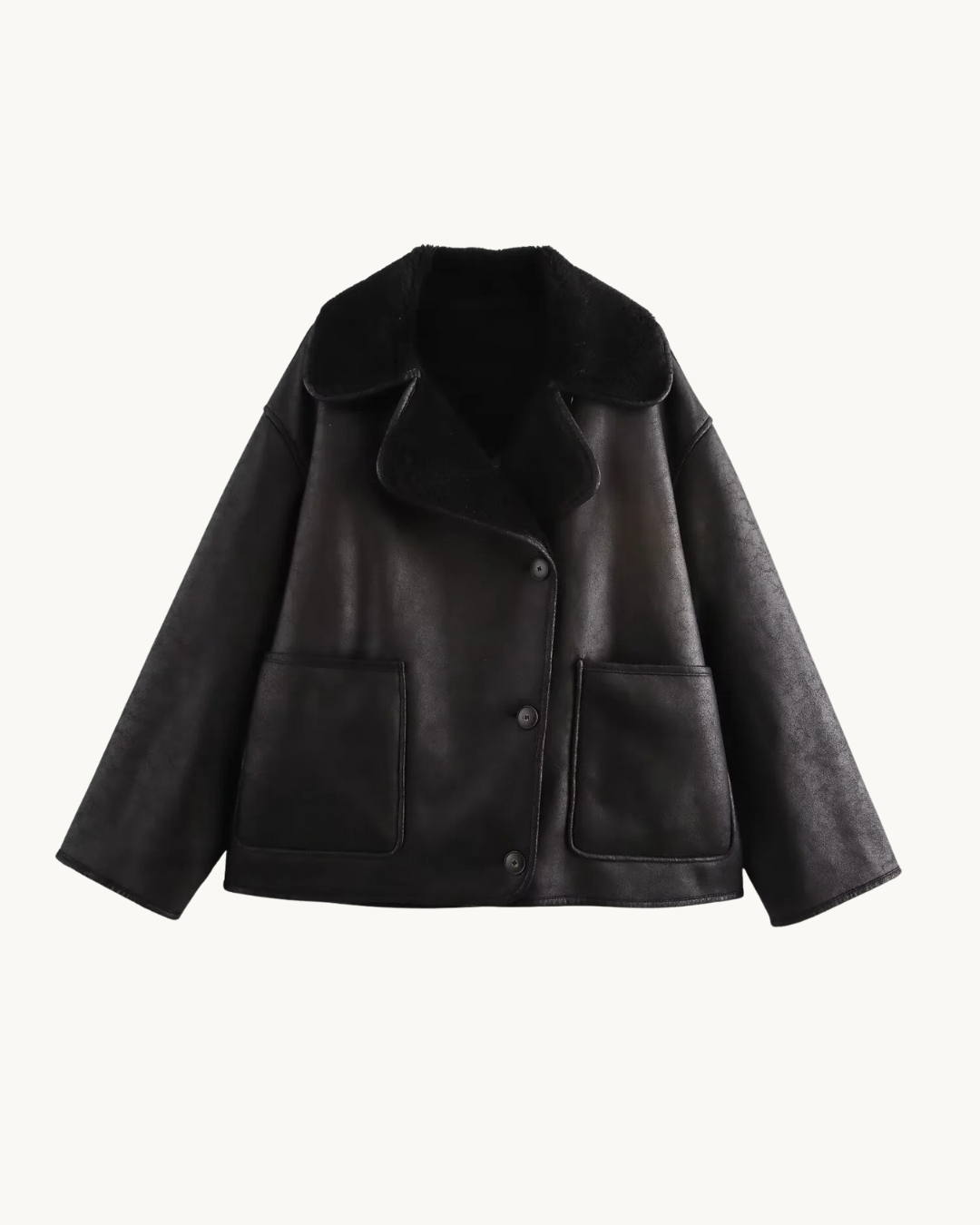 WARME LEREN JAS MET TEDDY