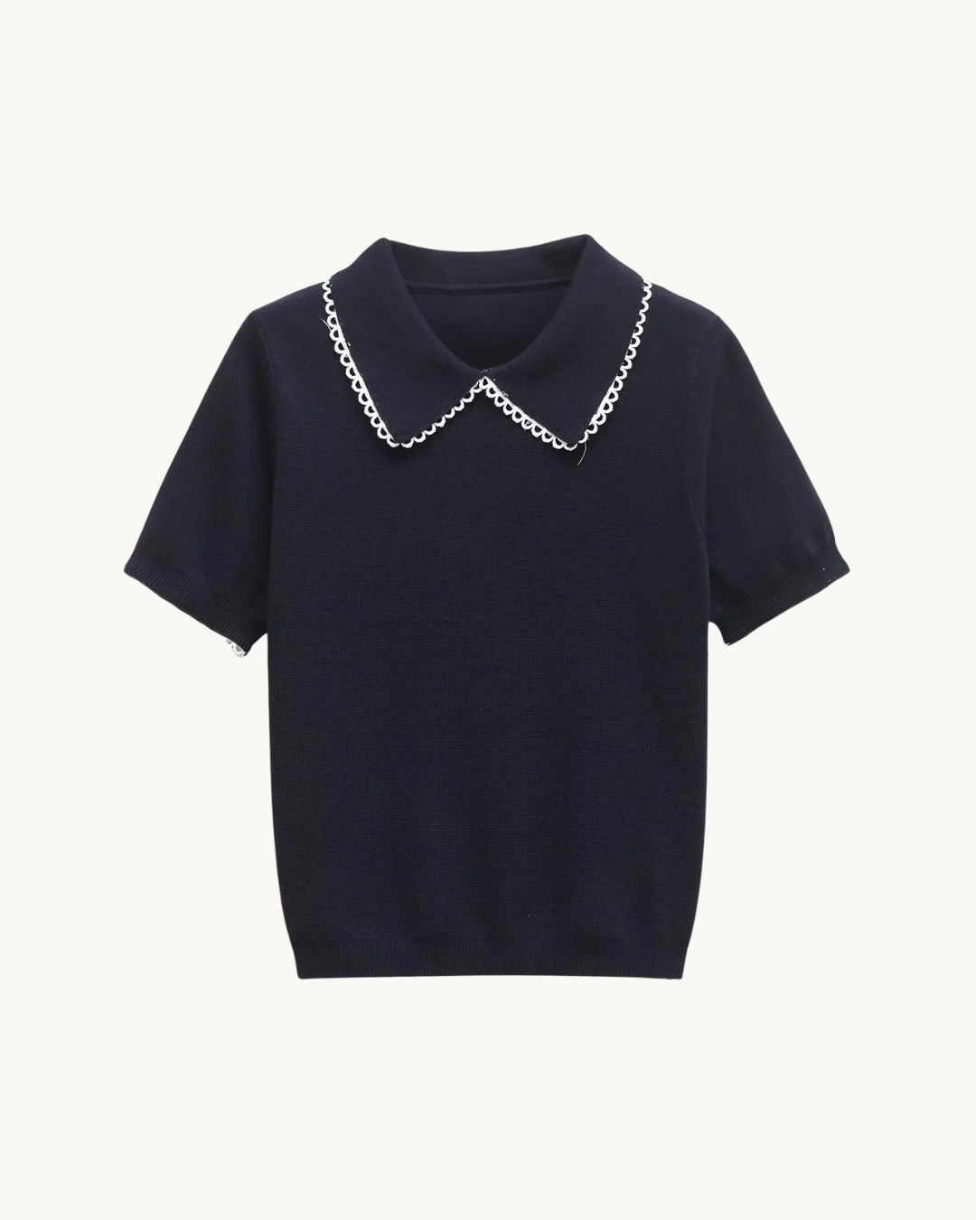 PREPPY TOP MET KRAAG