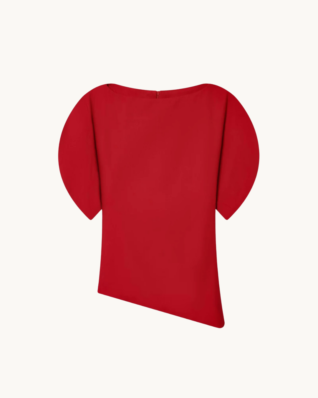 CHIQUE ASYMMETRISCHE T-SHIRT