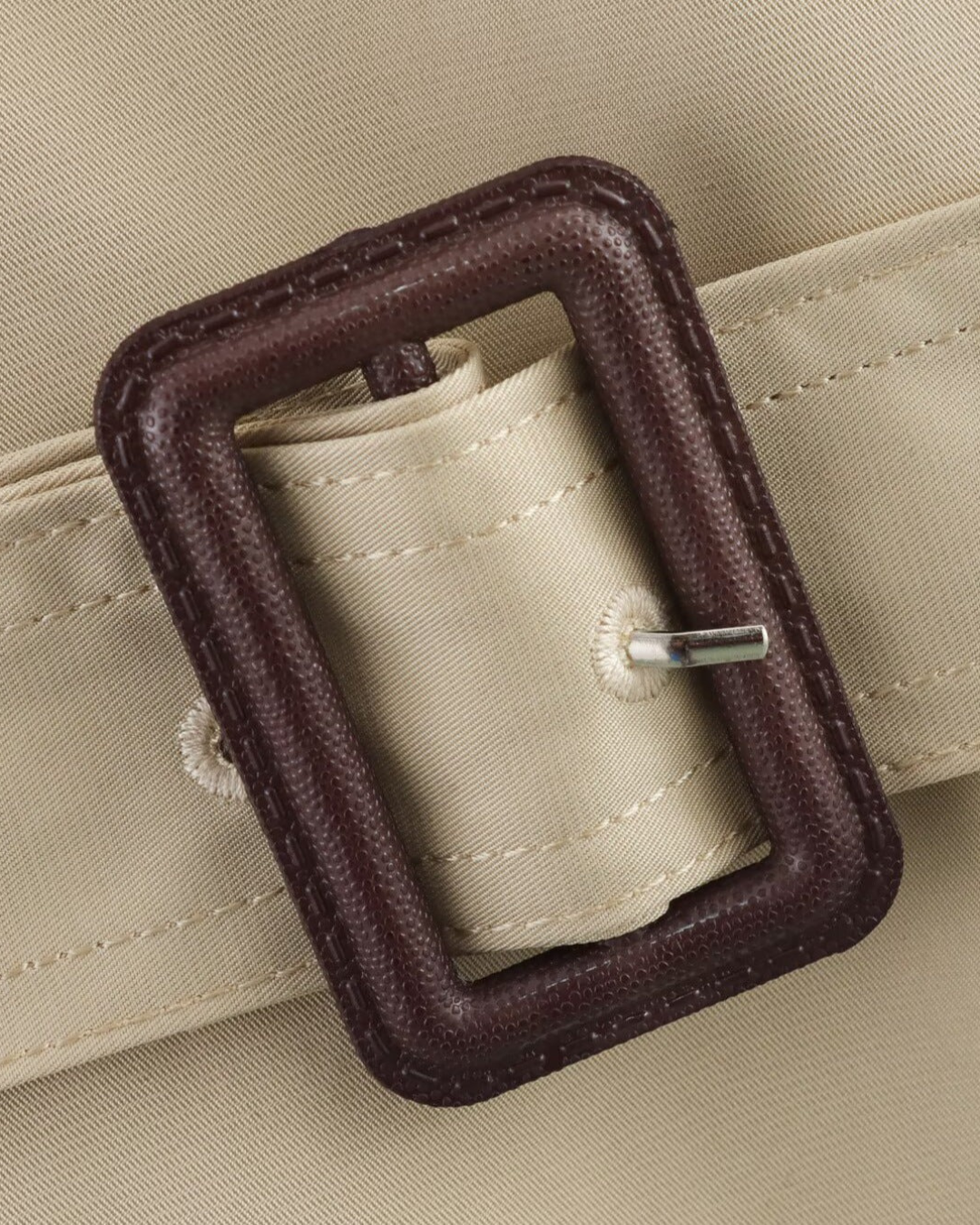 CHIQUE KORTE TRENCH - BEIGE