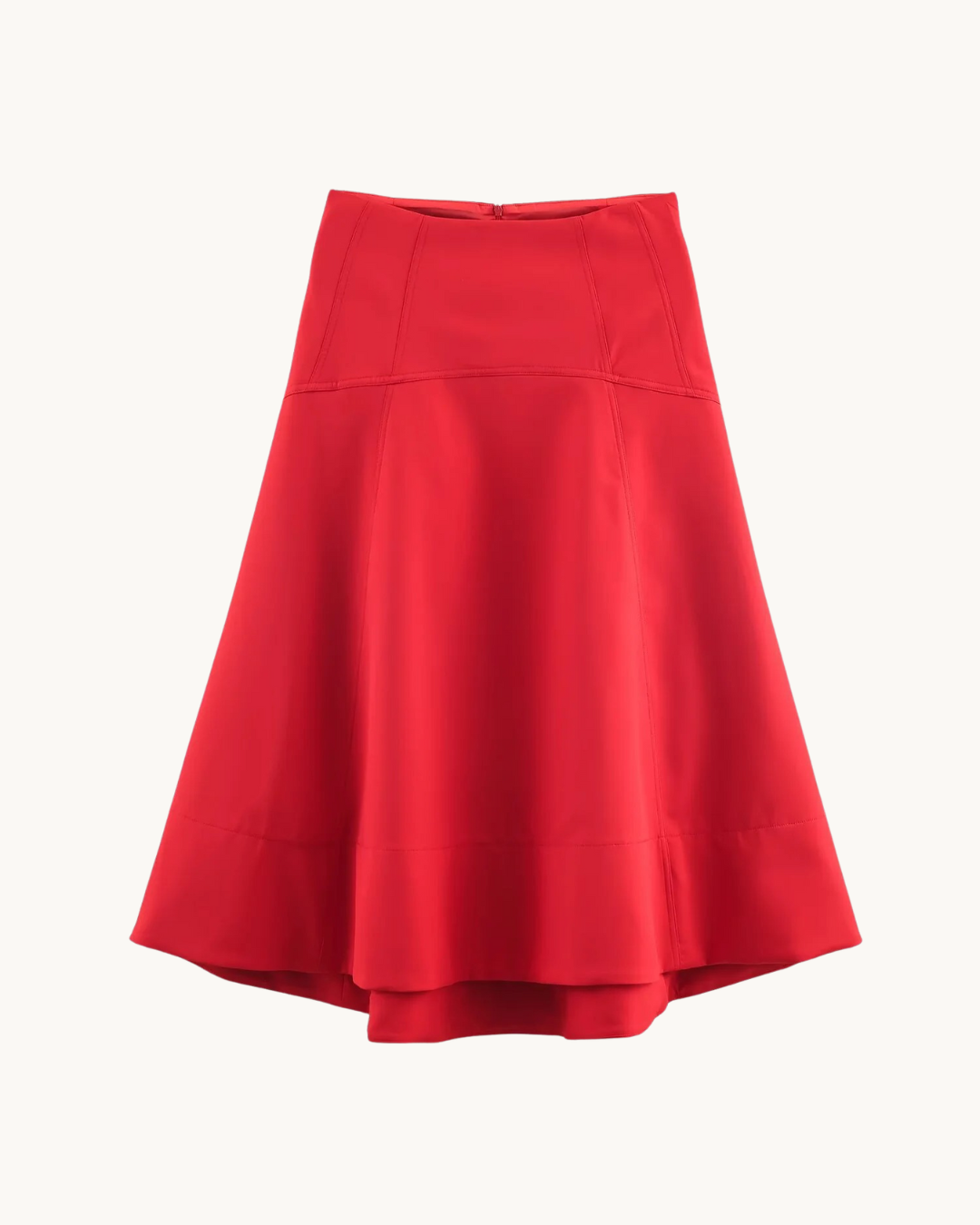 KLASSIEKE BLAZER ROK SET - ROOD