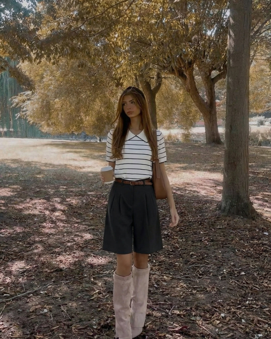 CHIQUE CULOTTE MET RIEM