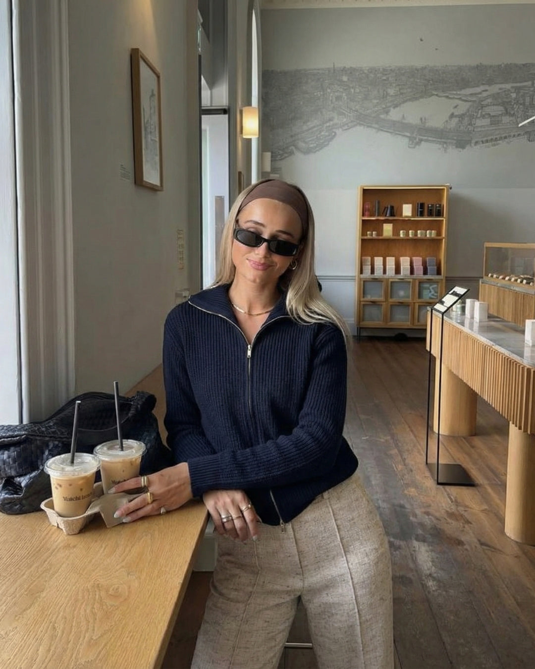 KLASSIEK GEBREIDE SWEATER