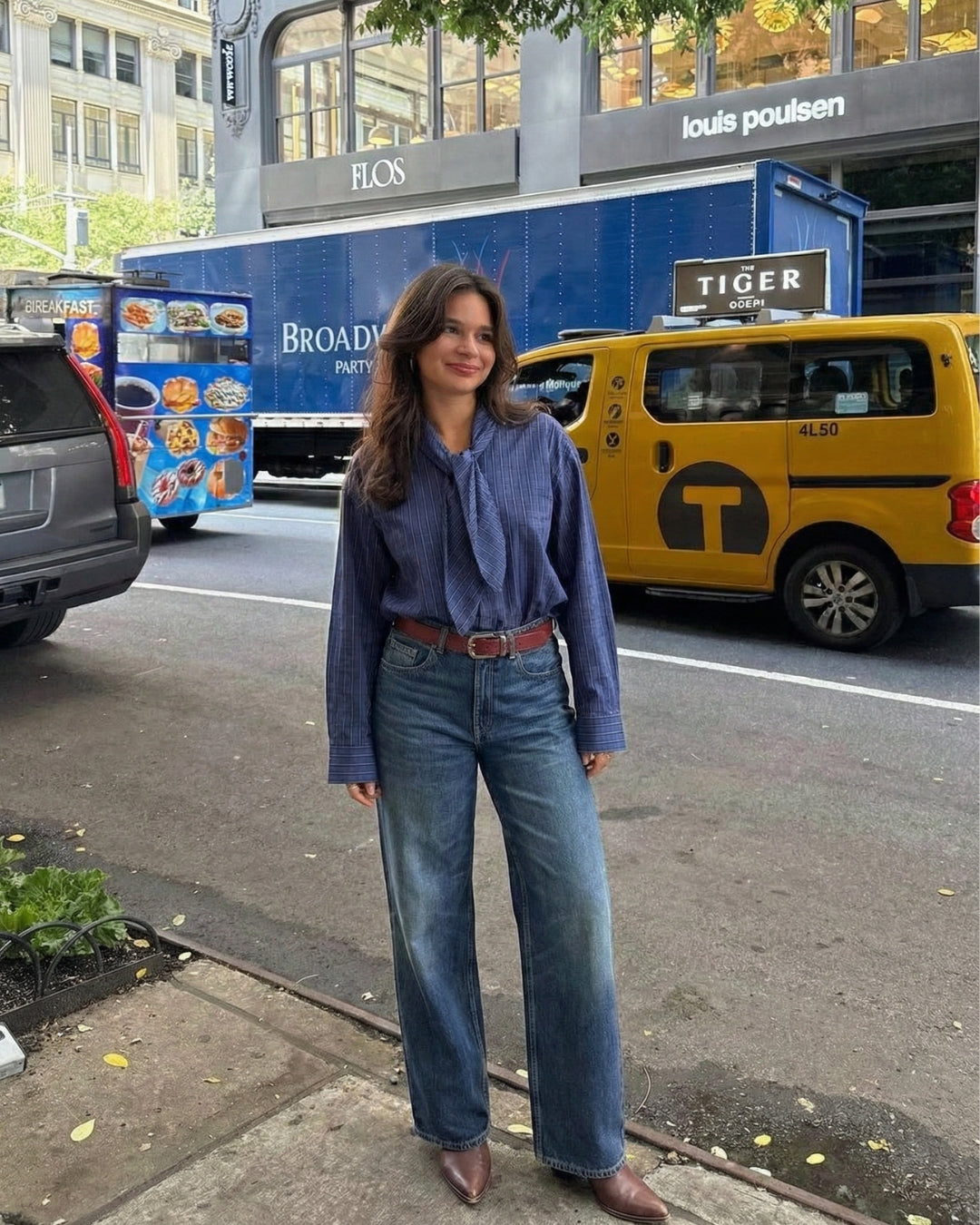 OVERSIZED STRIK BLOUSE