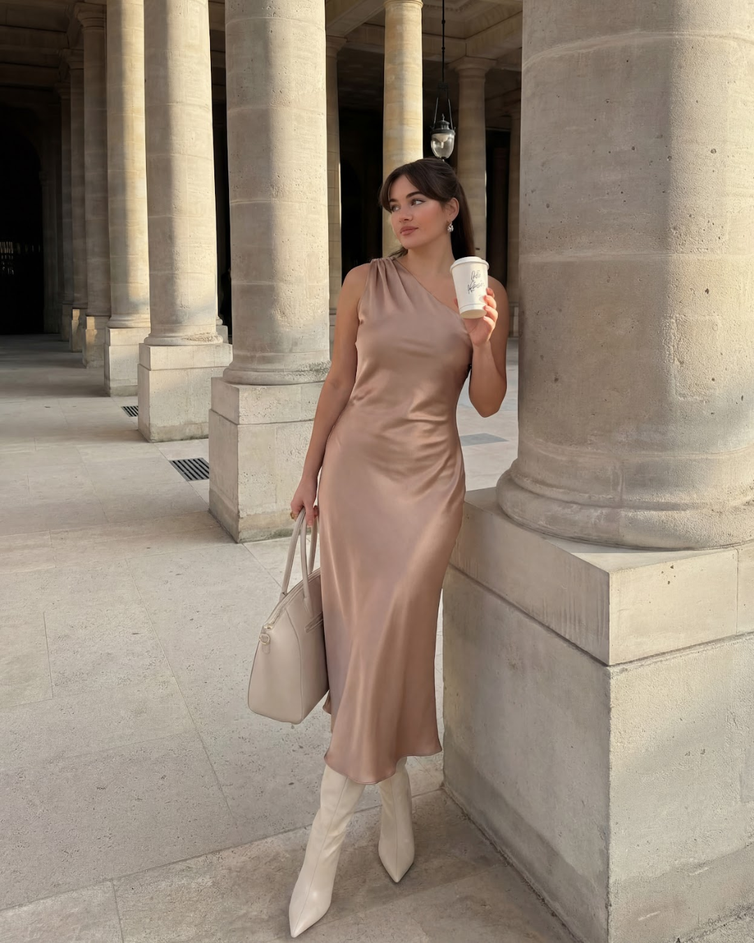 ELEGANTE ONE SHOULDER JURK