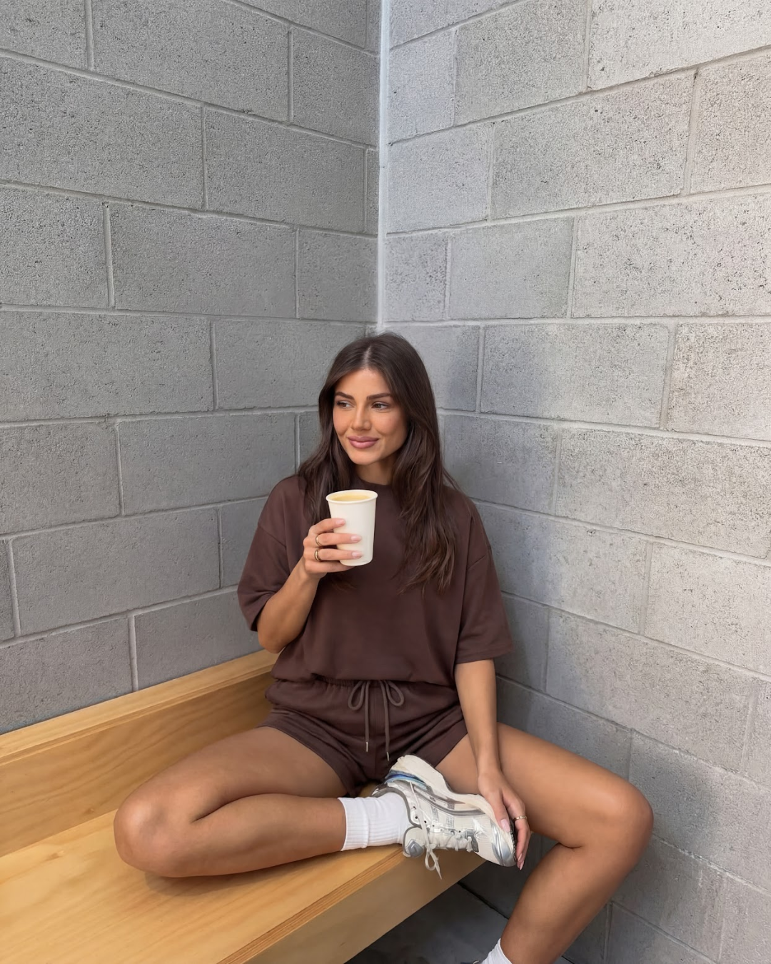 CASUAL OVERSIZED SHORT SET