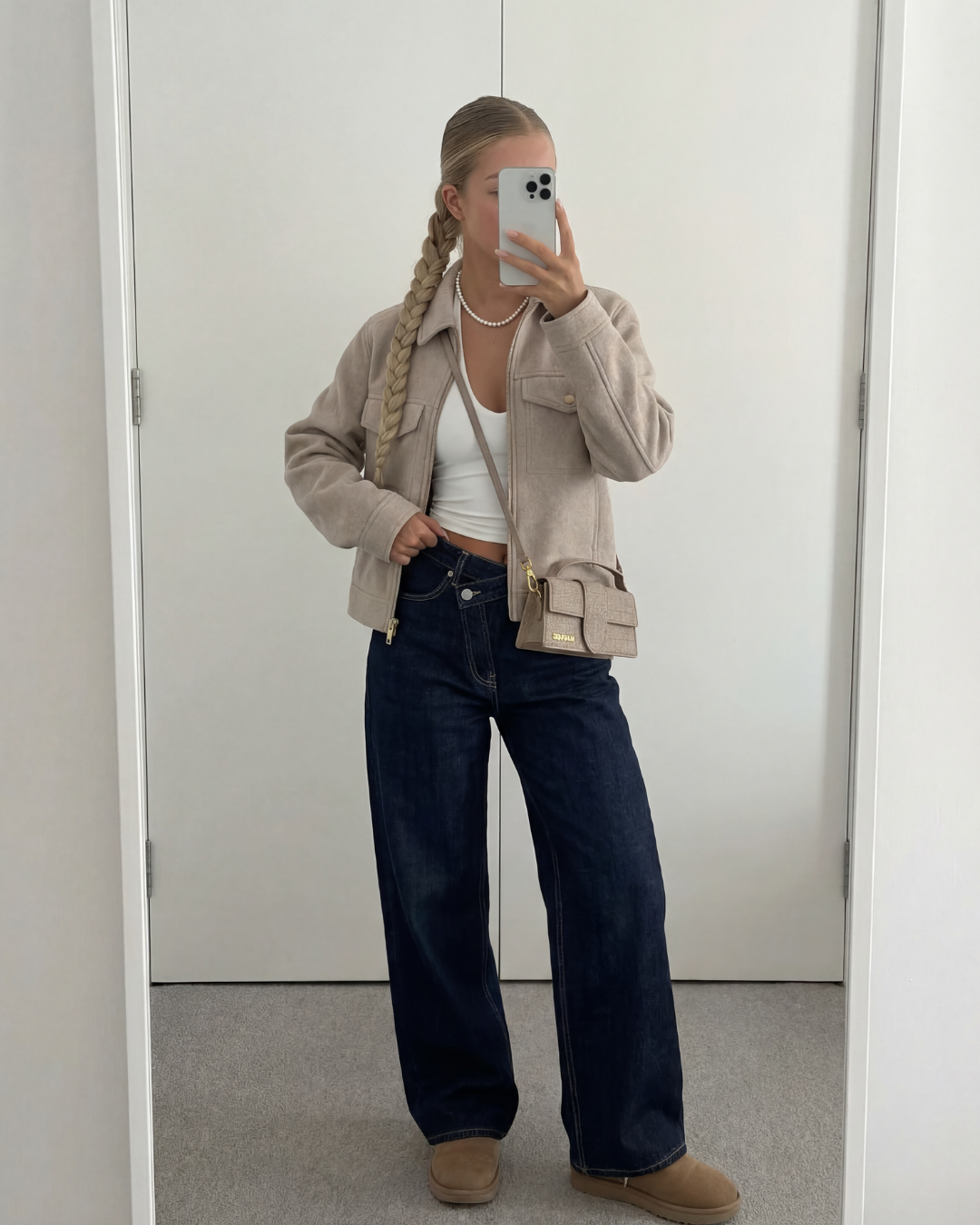 CASUAL BOUCLE JAS MET KRAAG