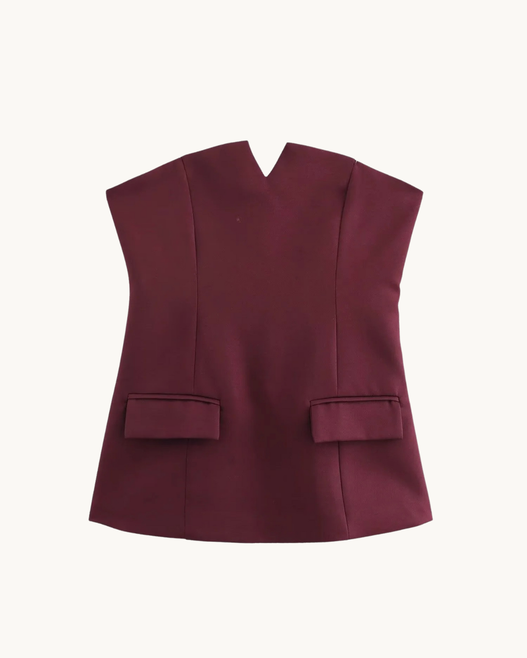 CHIQUE TOP MET ZAKKEN