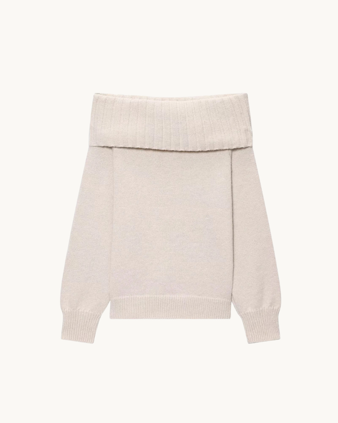 ELEGANTE OFF SHOULDER SWEATER