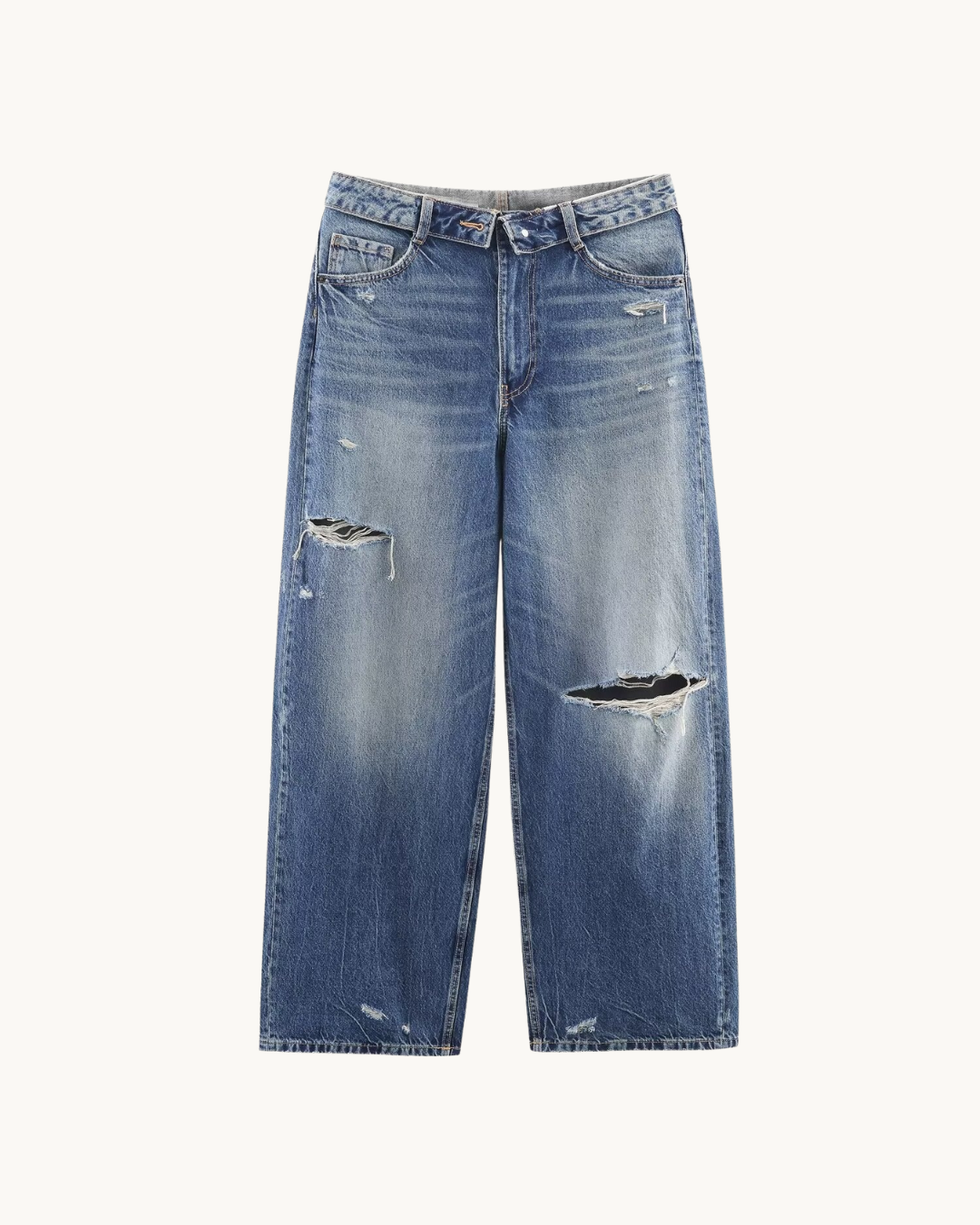 VINTAGE DESTROYED JEANS