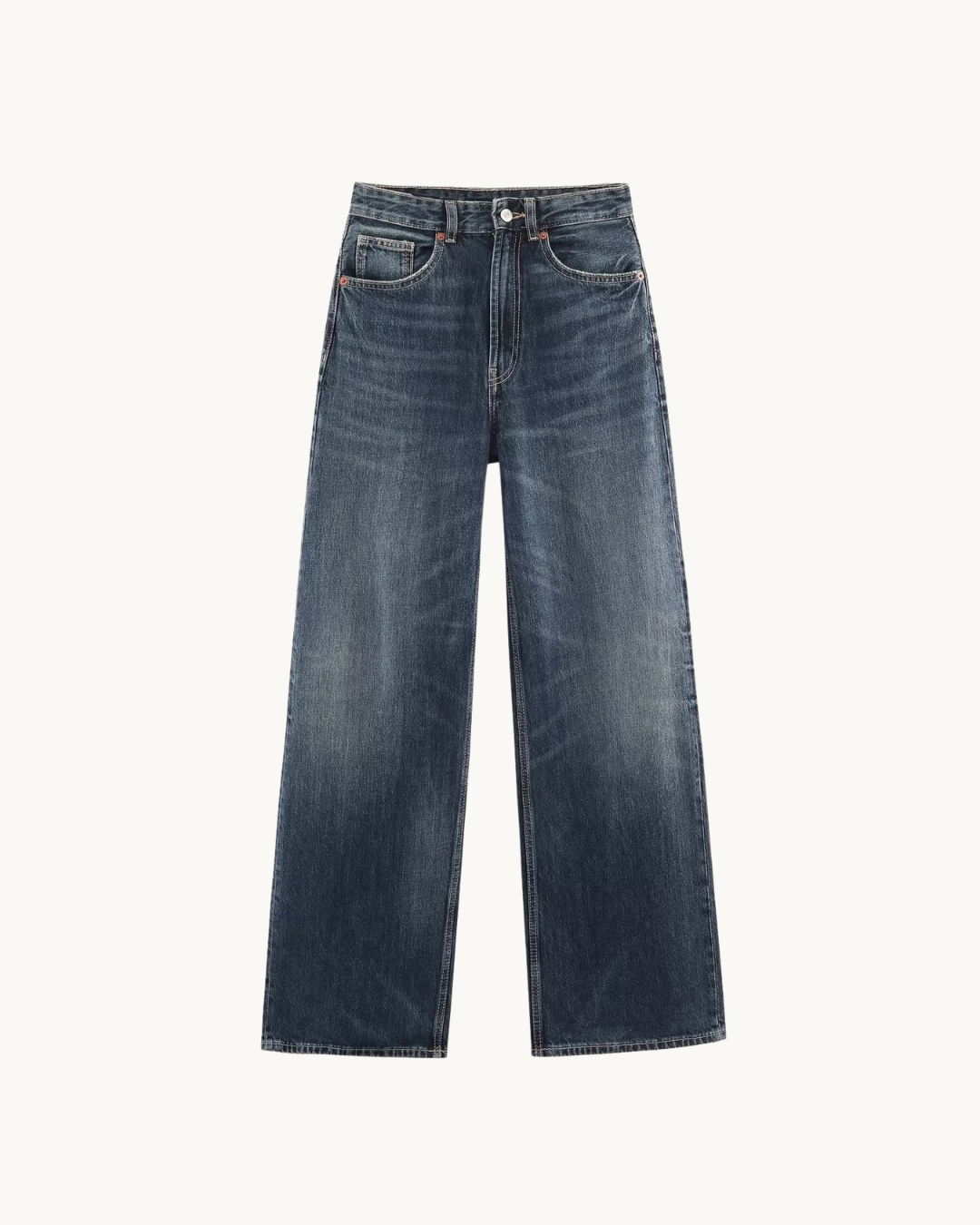 CASUAL WIDE LEG JEANS