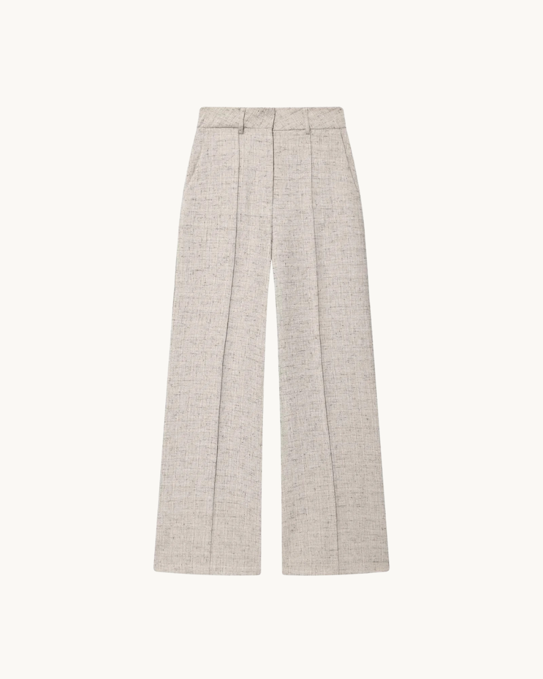 CHIQUE TWEED PANTALON - BEIGE
