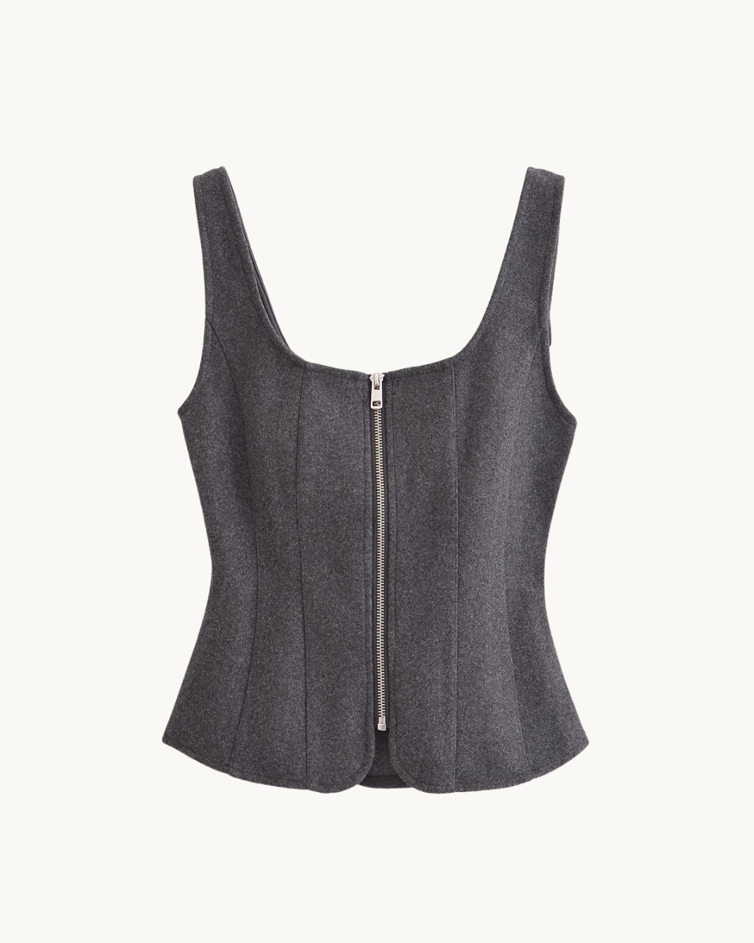 ELEGANTE CORSET TOP MET RITS