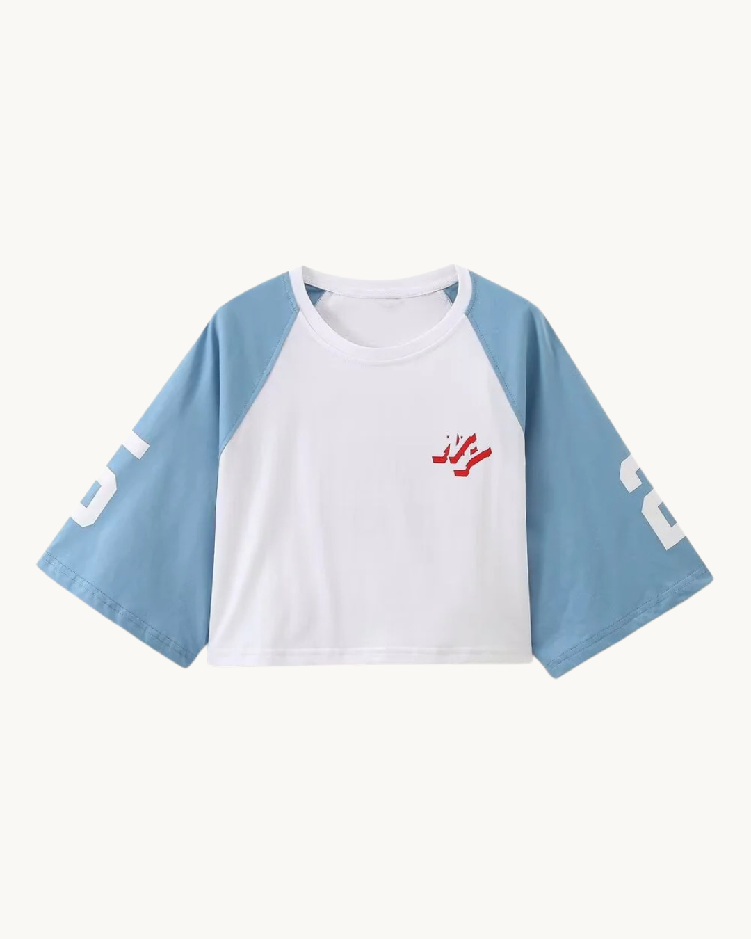 SPORTIEVE RAGLAN CROP SET