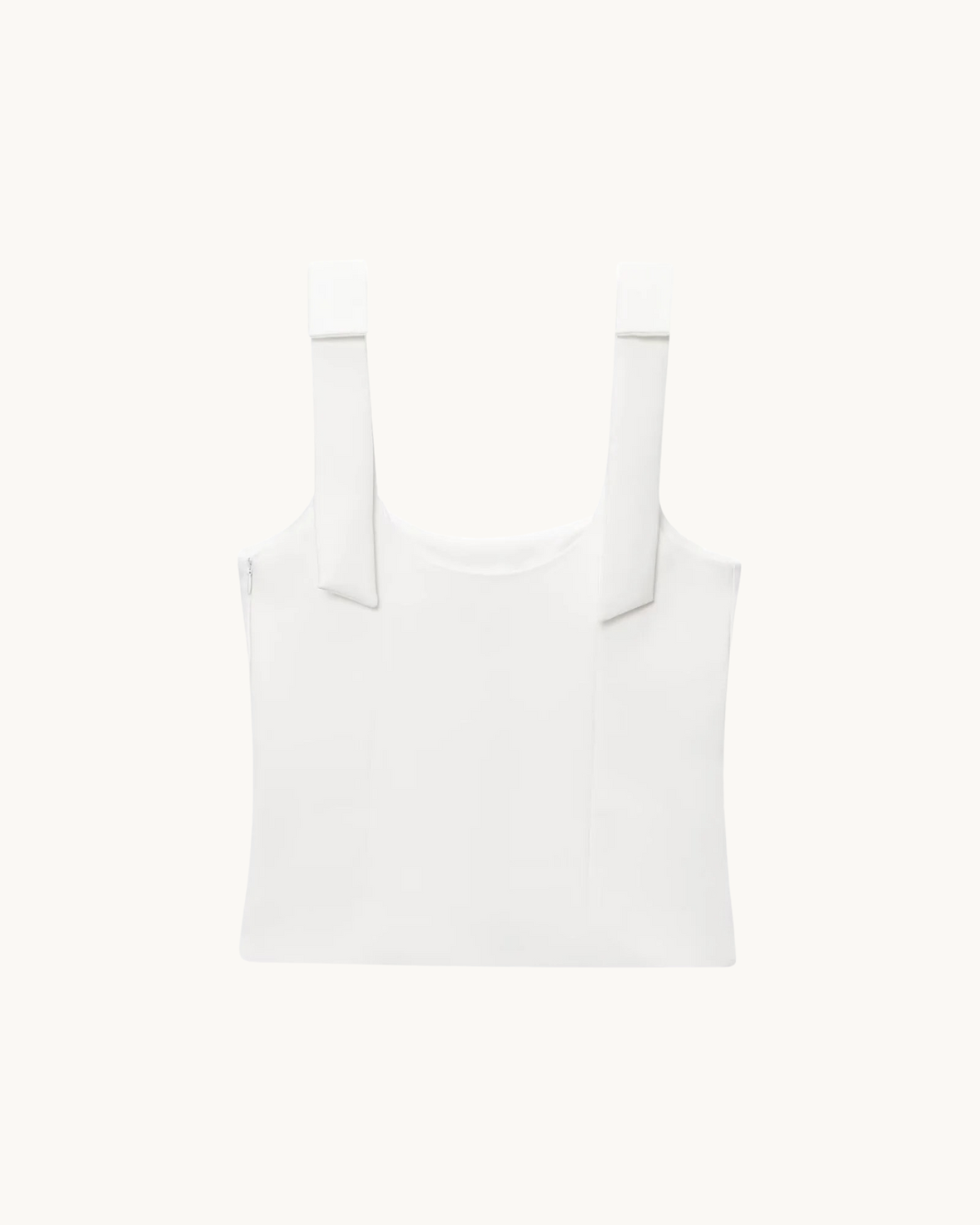 ROMANTISCHE TOP MET STRIKBANDJES