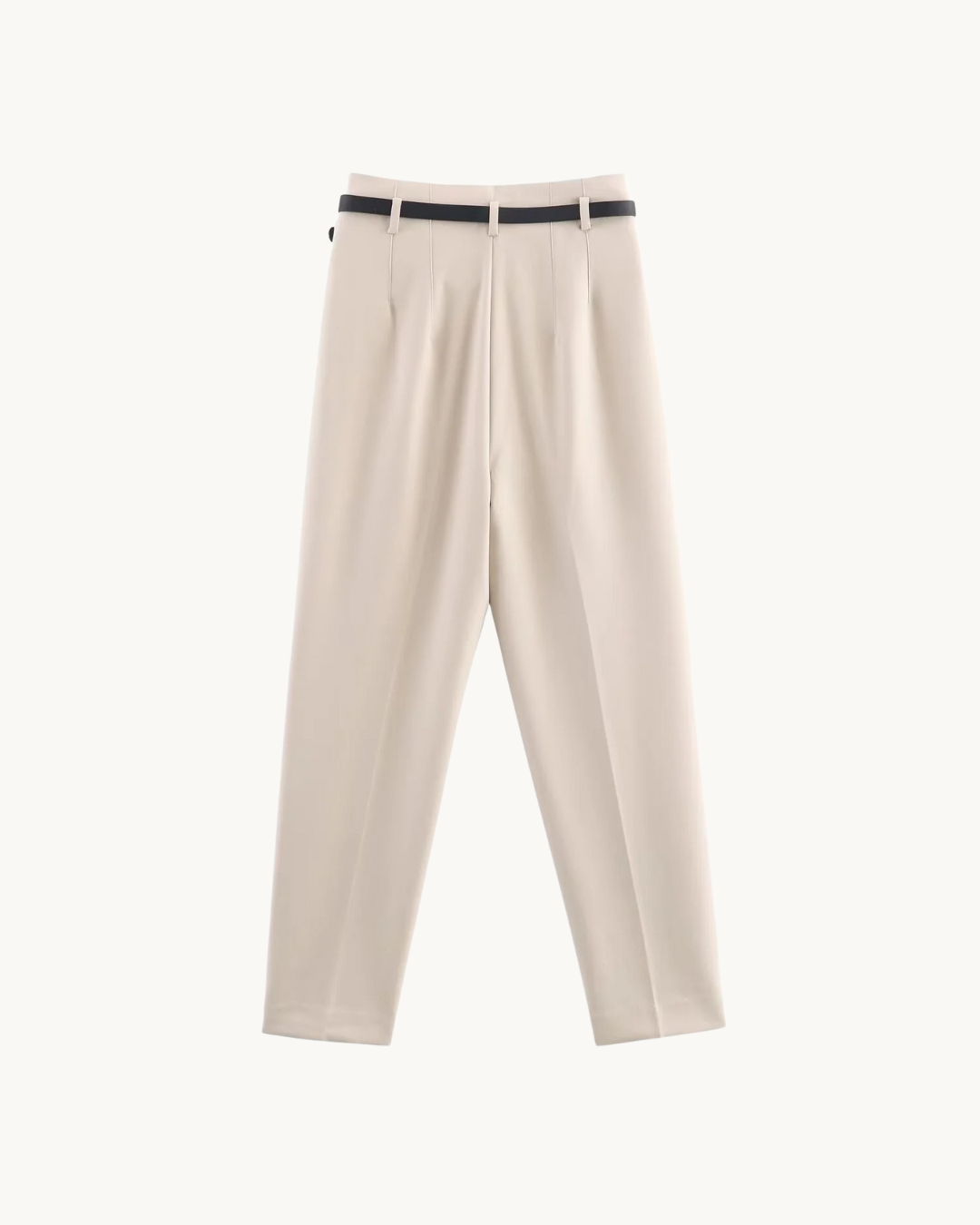 ELEGANTE PANTALON MET RIEM