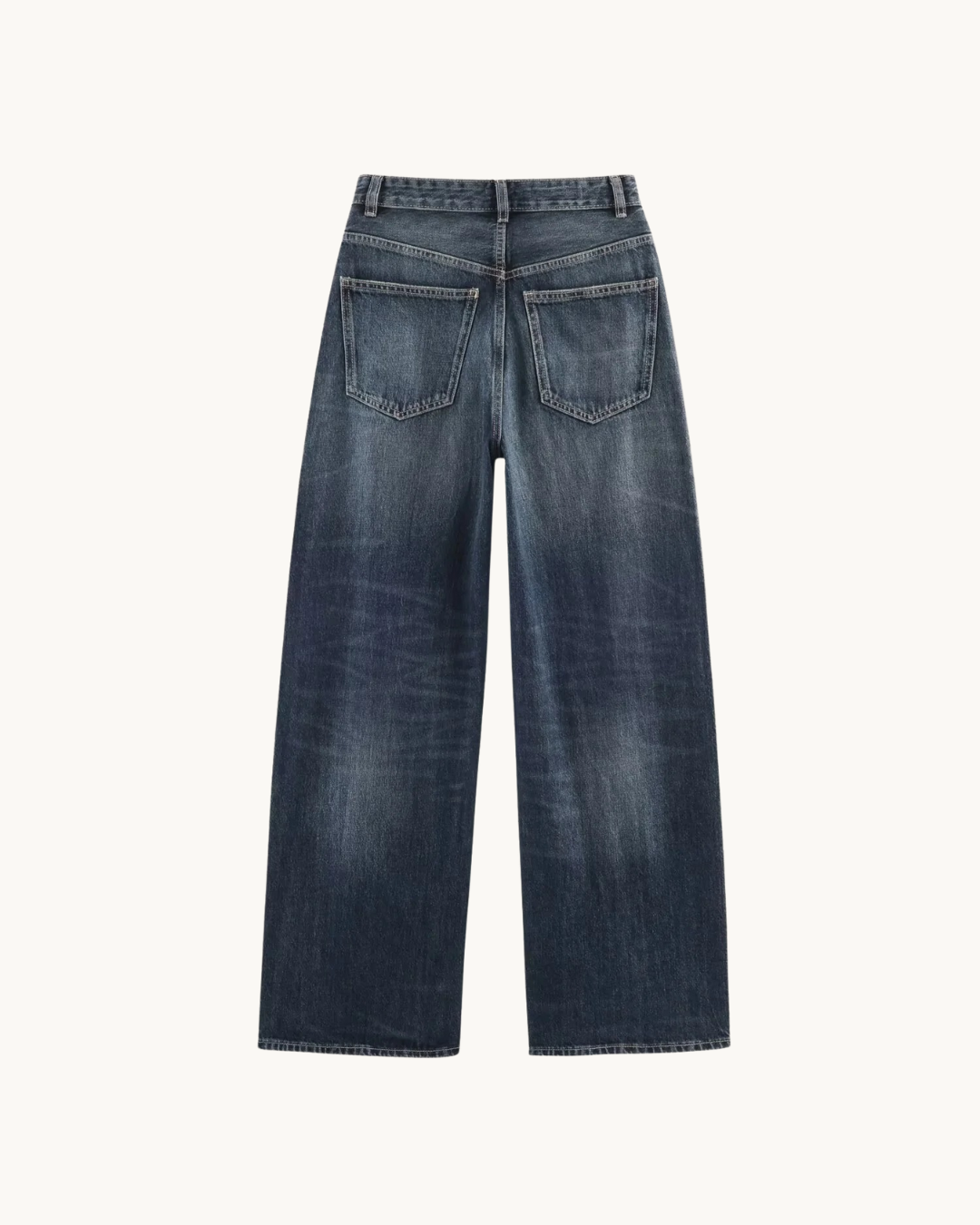 CASUAL WIDE LEG JEANS