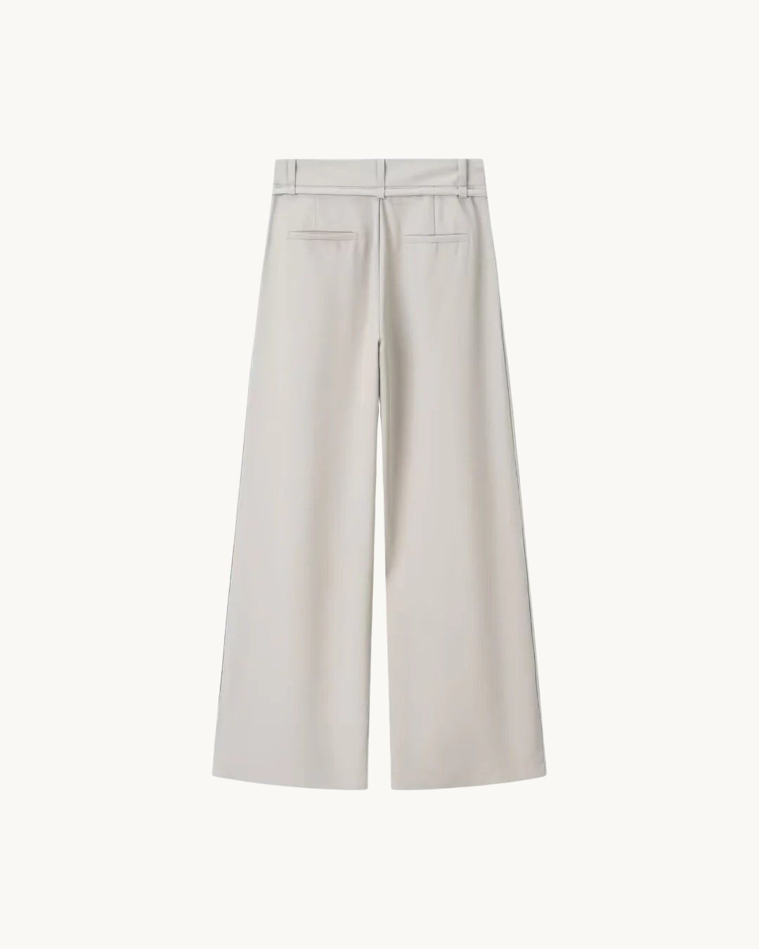 ELEGANTE CULOTTE MET RIEM - BEIGE