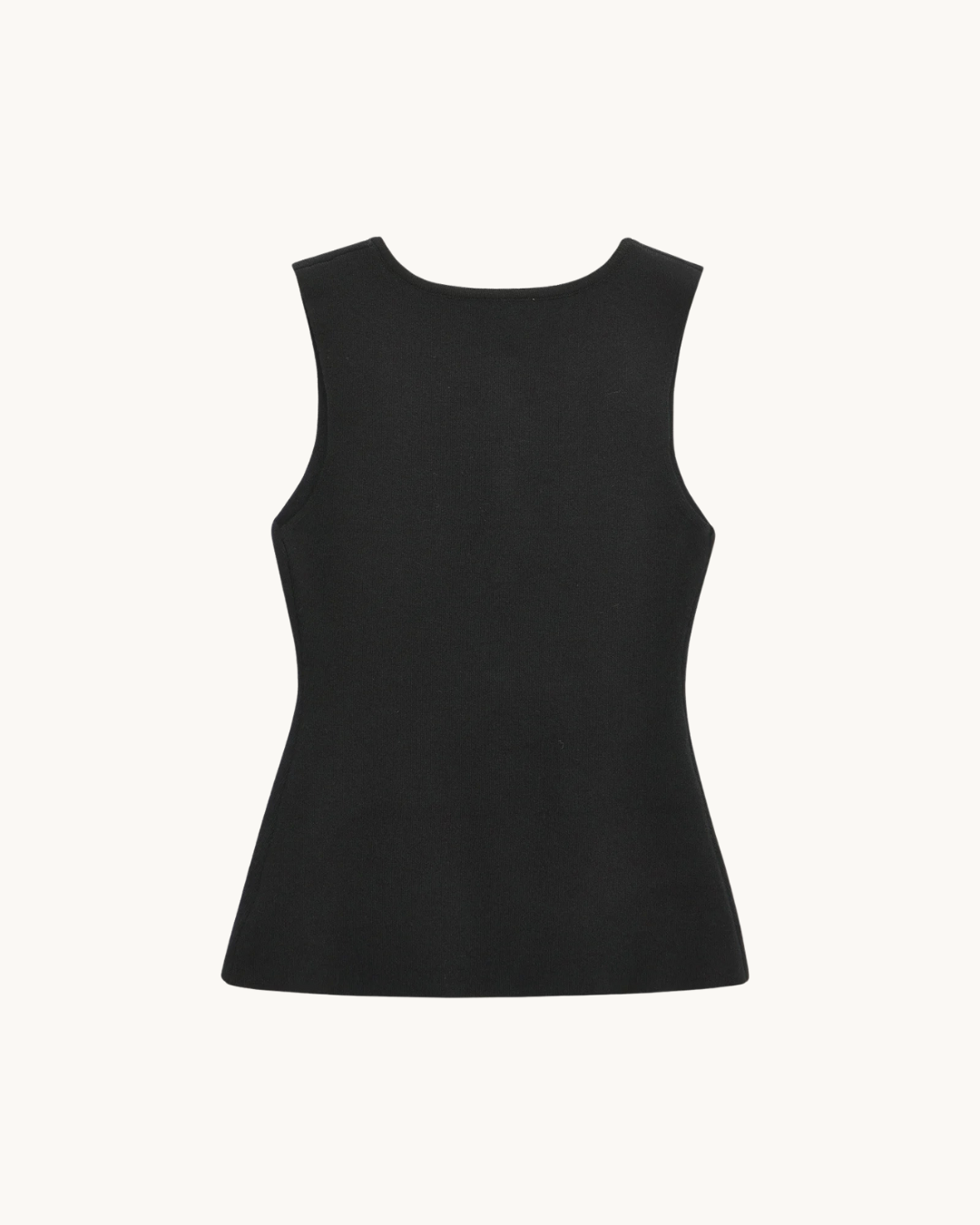 KLASSIEKE GEBREIDE GILET MET KNOPEN