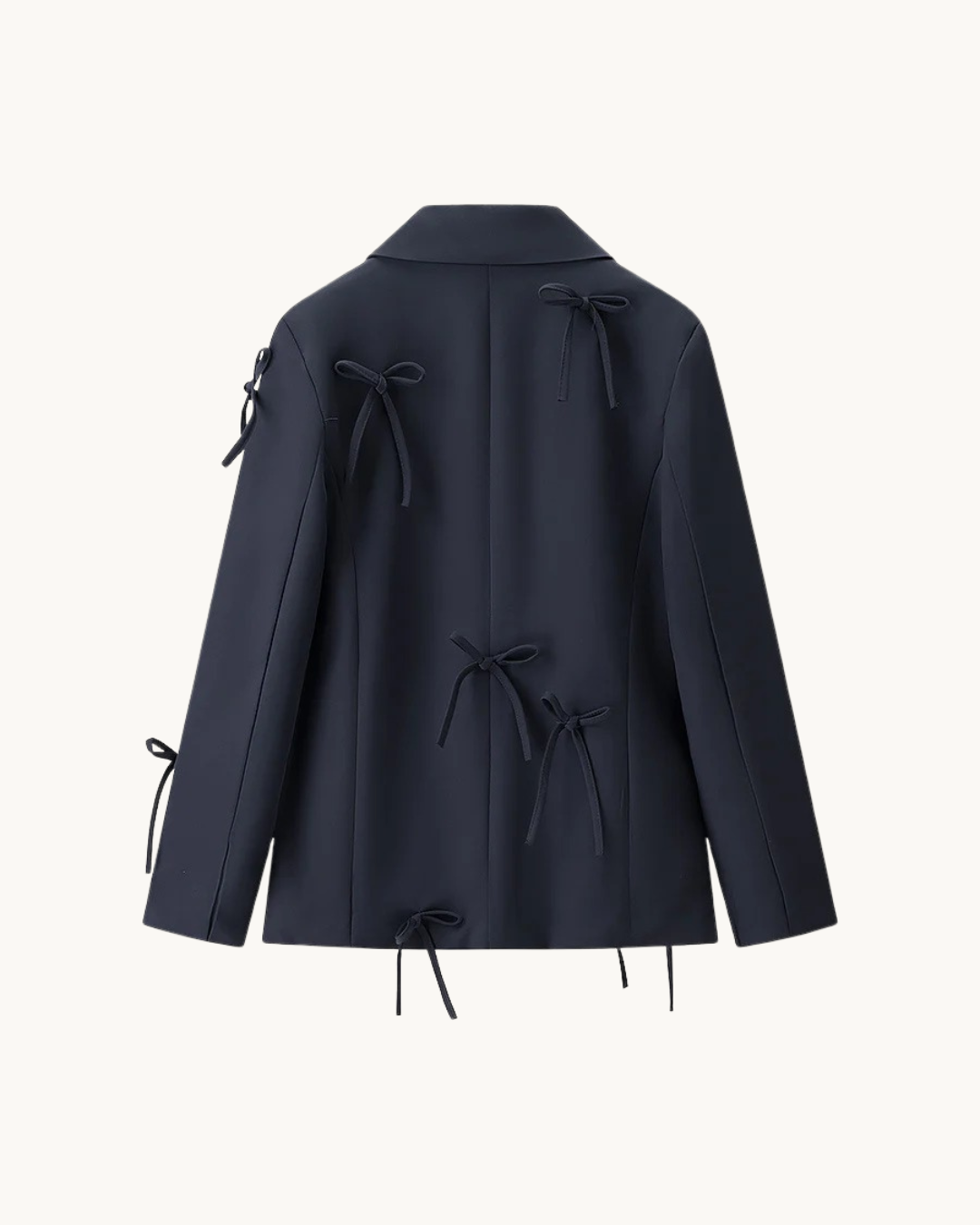 STATEMENT STRIK BLAZER - MARINEBLAUW