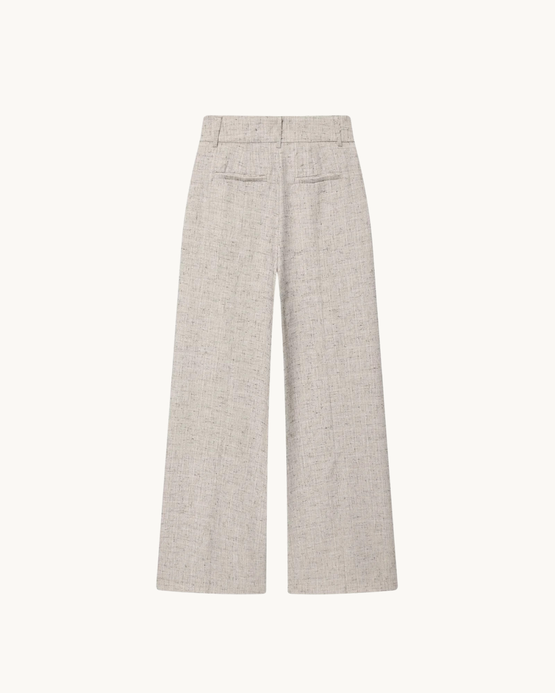 CHIQUE TWEED PANTALON - BEIGE