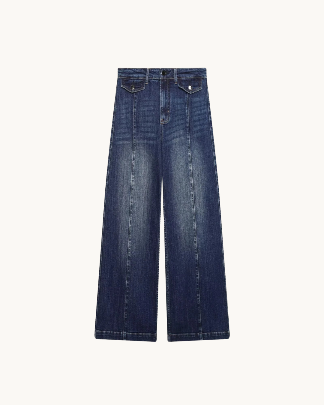 KLASSIEKE WIDE LEG JEANS