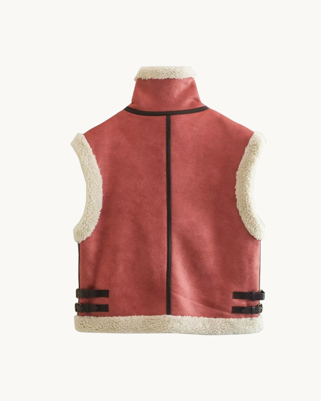 RETRO SUEDE BODYWARMER