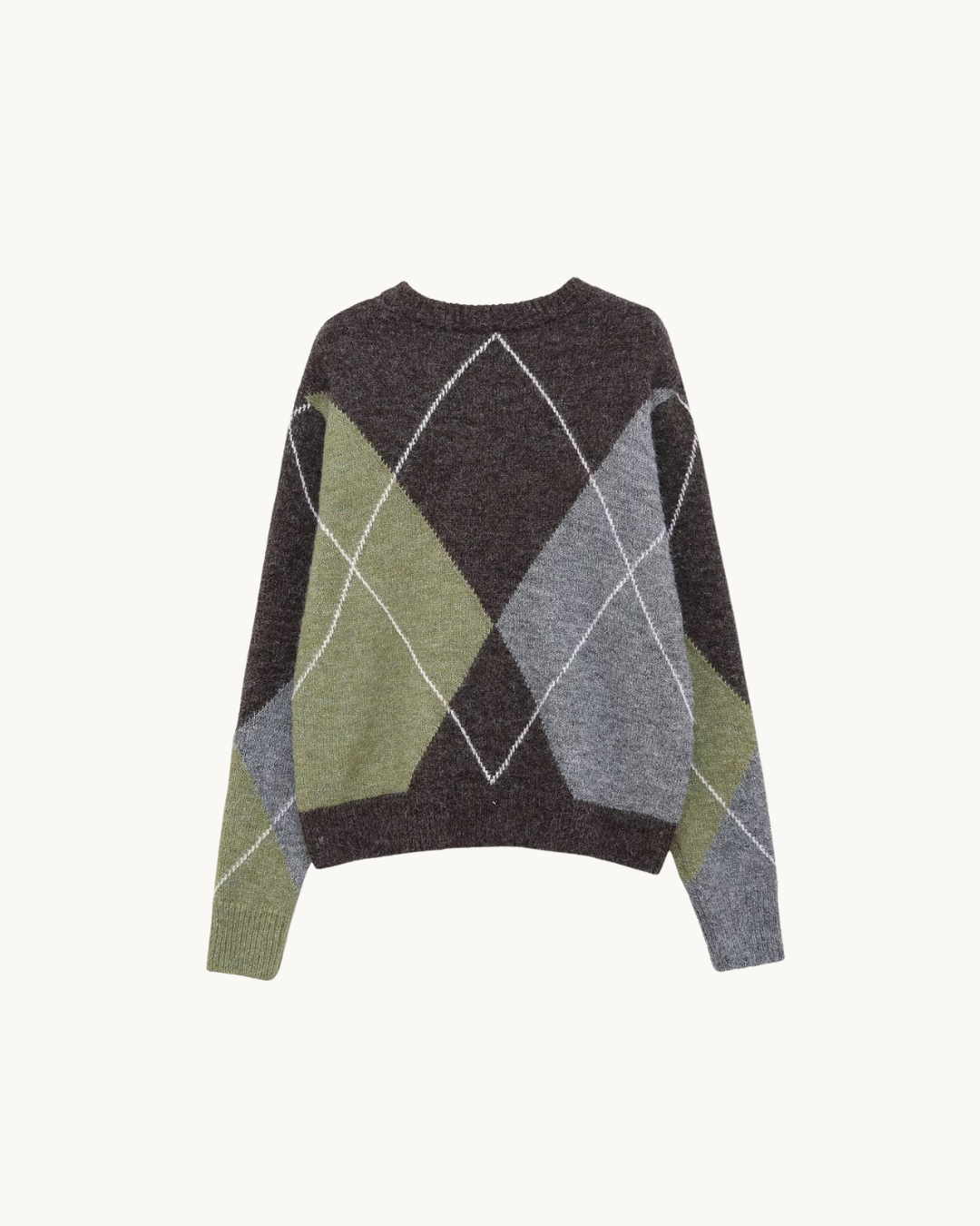KLASSIEKE RUITPATROON SWEATER