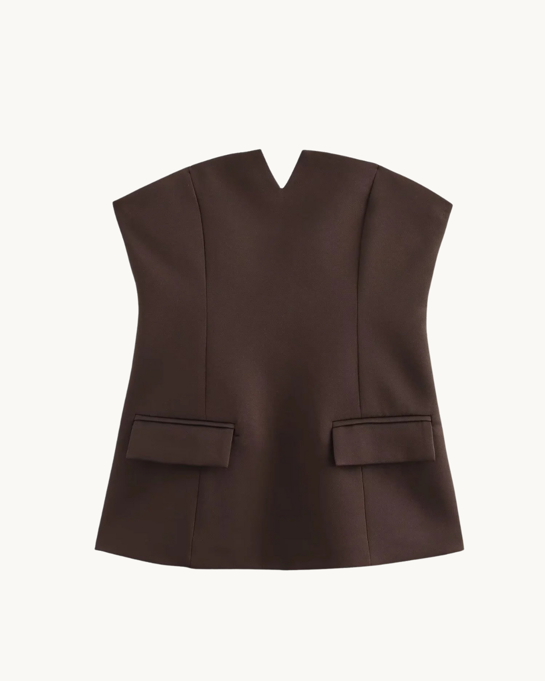 CHIQUE TOP MET ZAKKEN