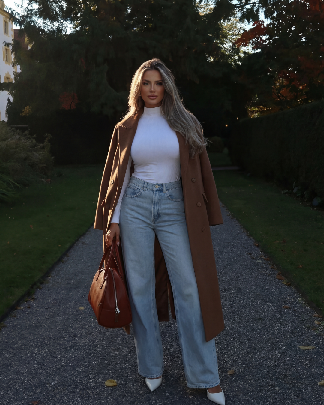 KLASSIEKE SUEDE TRENCHCOAT